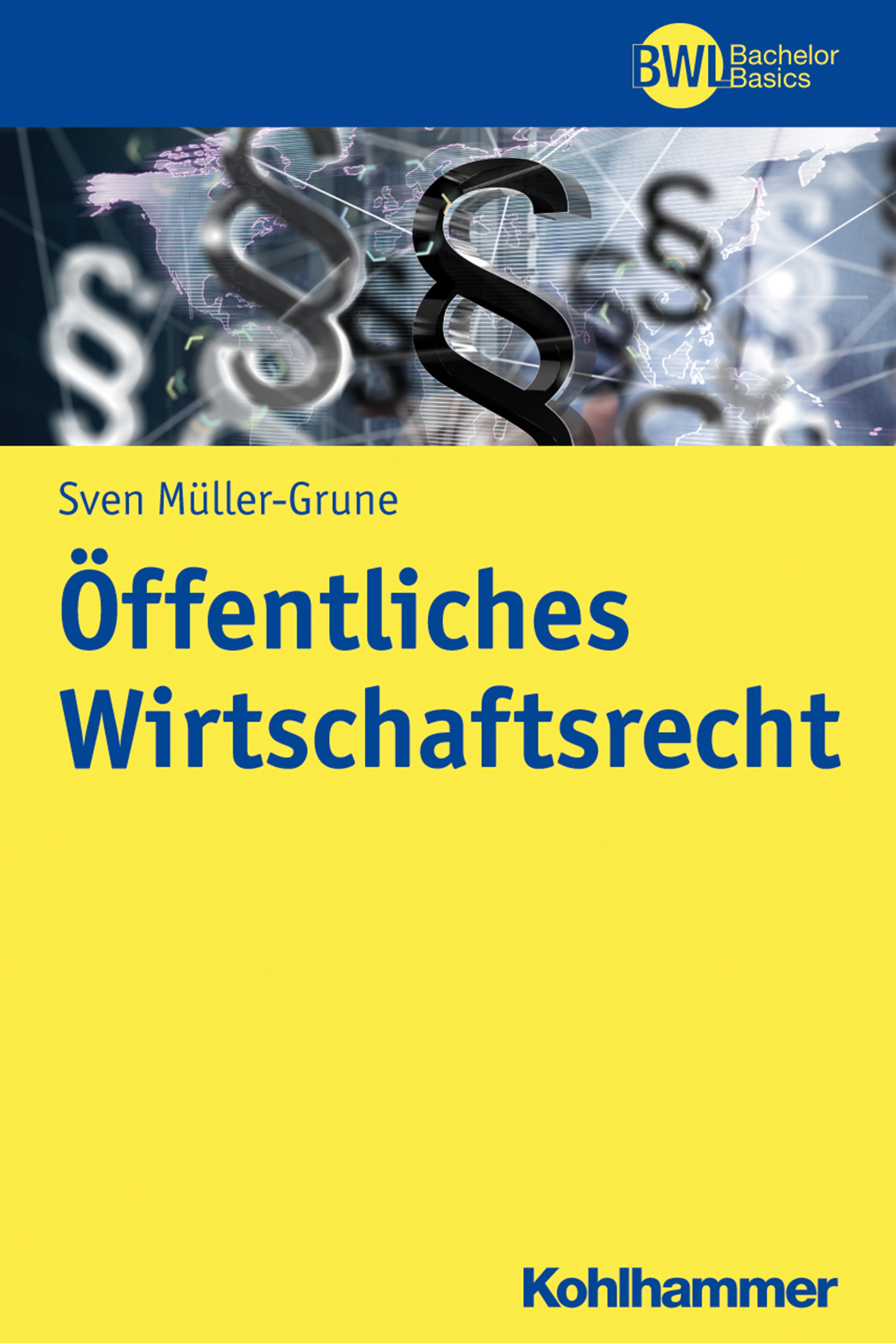 Vorderes Coverbild Öffentliches Wirtschaftsrecht