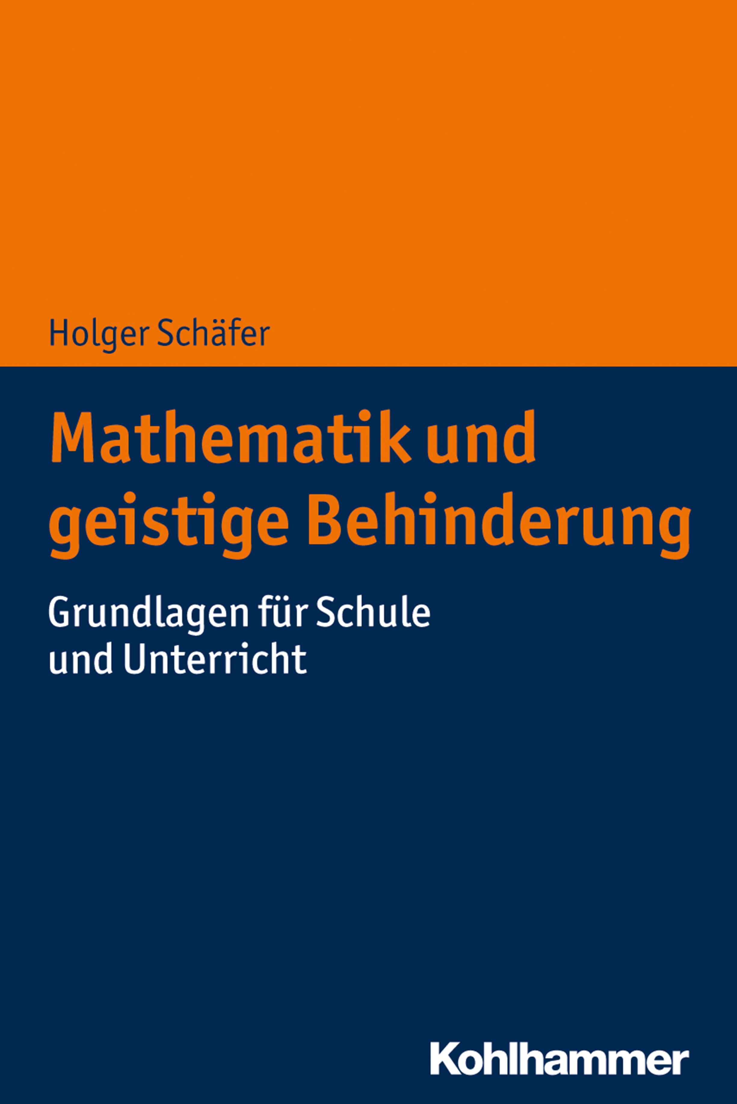 Vorderes Coverbild Mathematik und geistige Behinderung