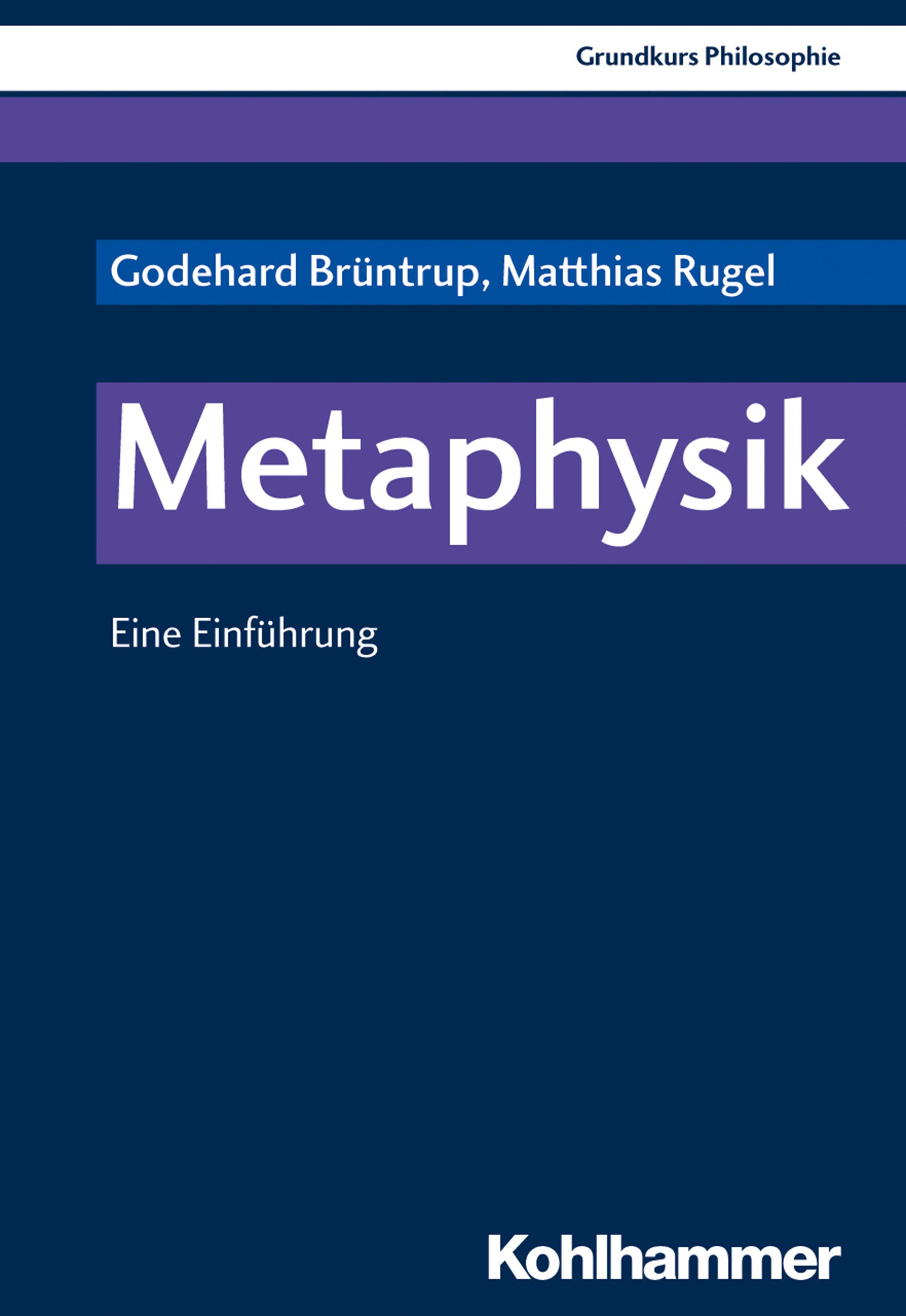 Vorderes Coverbild Metaphysik