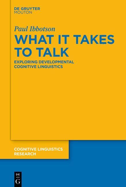 Vorderes Coverbild What it Takes to Talk