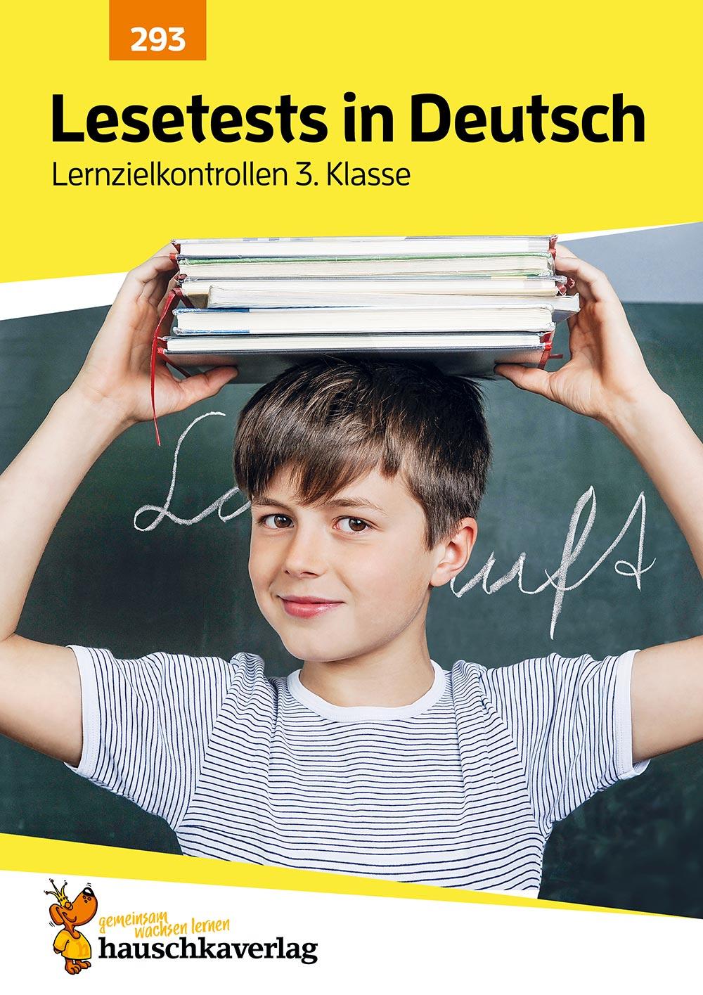 Vorderes Coverbild Lesetests in Deutsch - Lernzielkontrollen 3. Klasse, A4- Heft