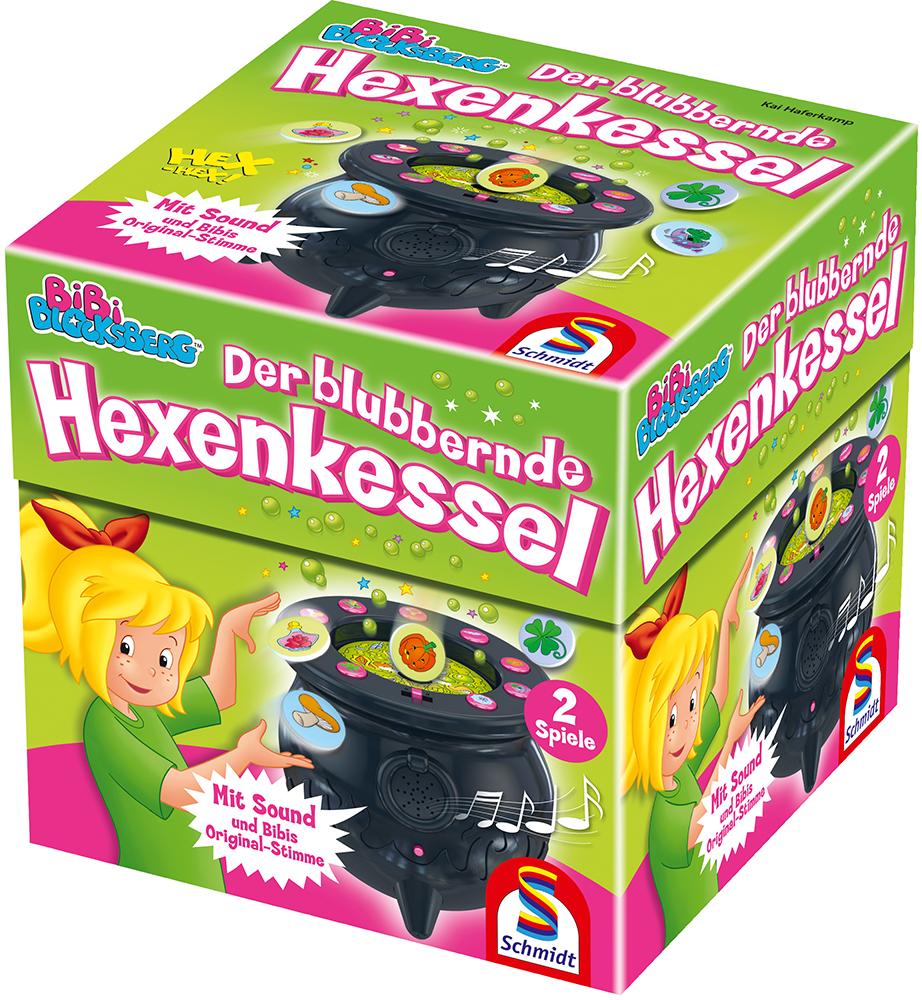 Vorderes Coverbild Bibi Blocksberg. Der blubbernde Hexenkessel