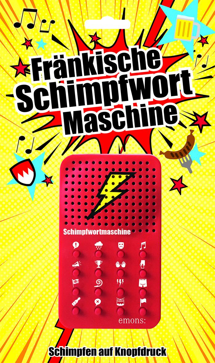 Vorderes Coverbild Fränkische Schimpfwortmaschine