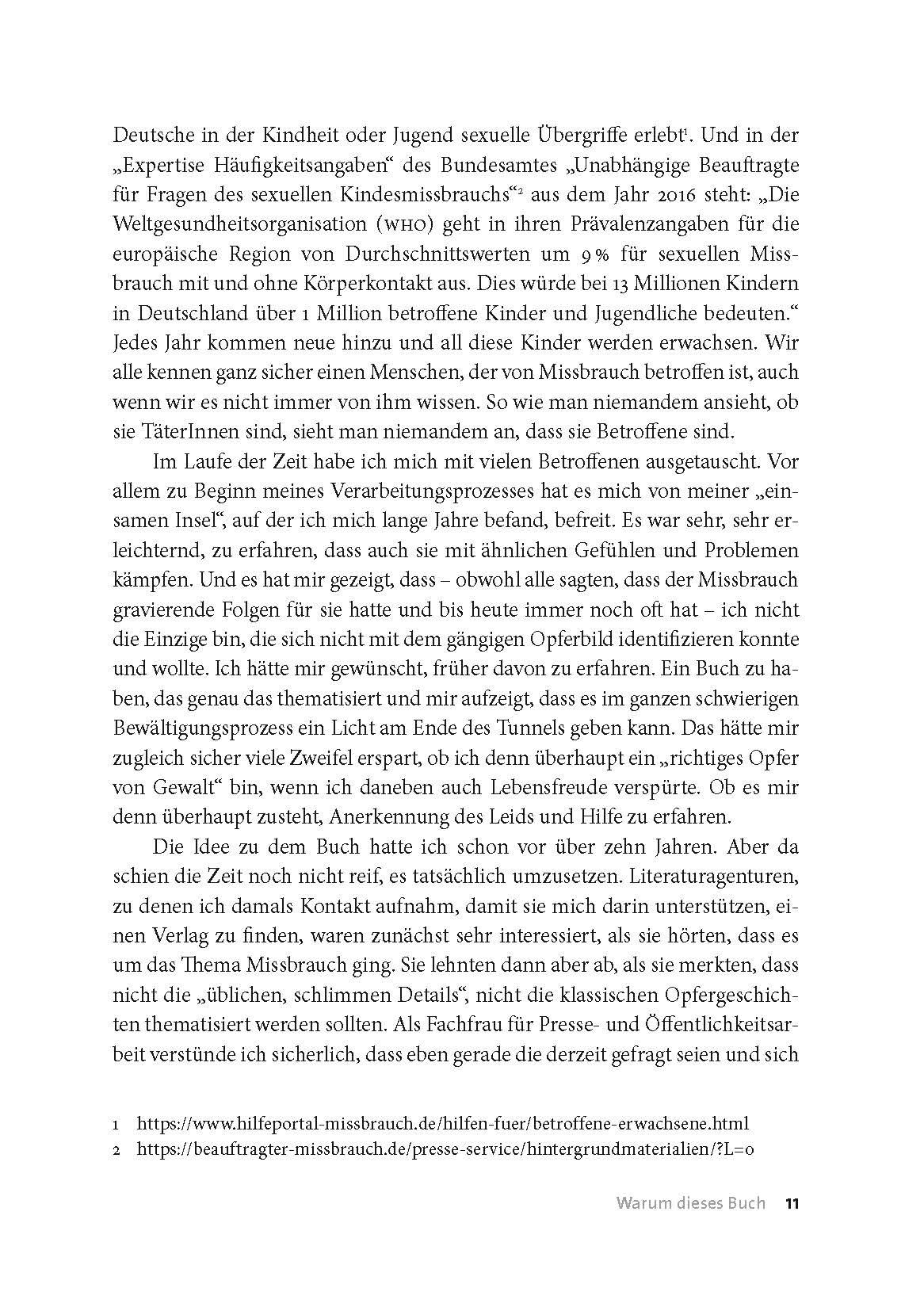 Beispielinhalt (Bild) Für immer traumatisiert?