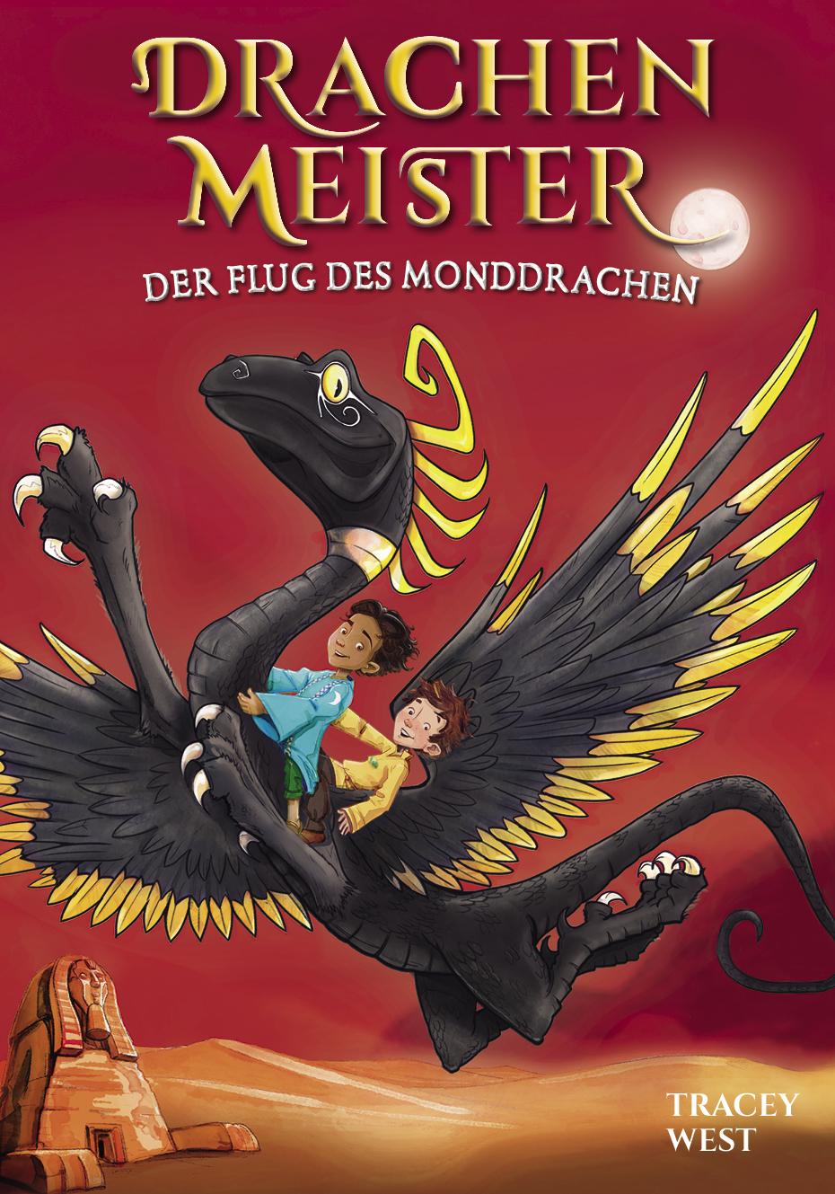 Vorderes Coverbild Drachenmeister Band 6 - Der Flug des Monddrachen