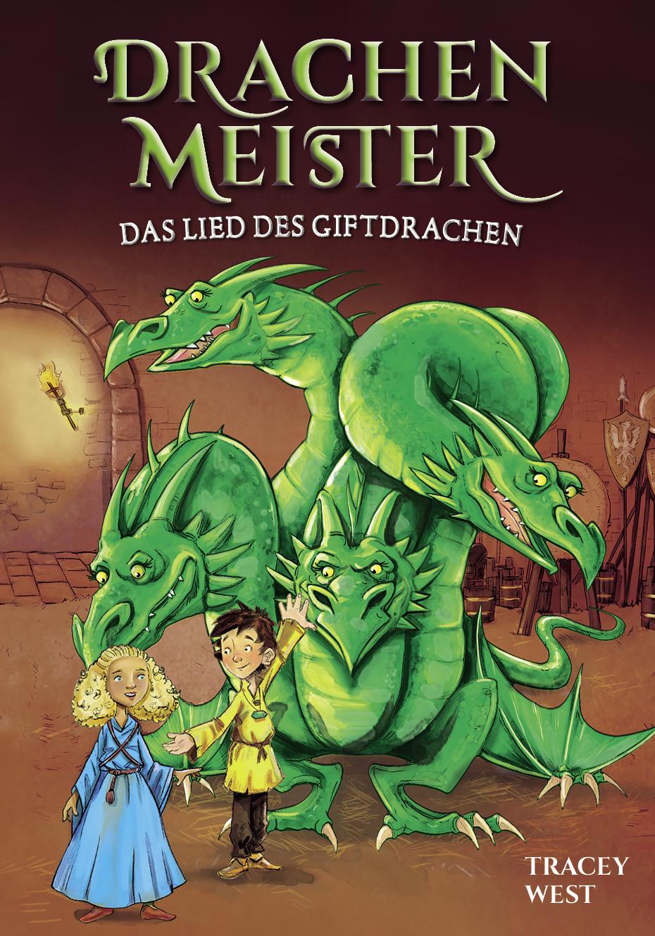 Vorderes Coverbild Drachenmeister Band 5 - Das Lied des Giftdrachen