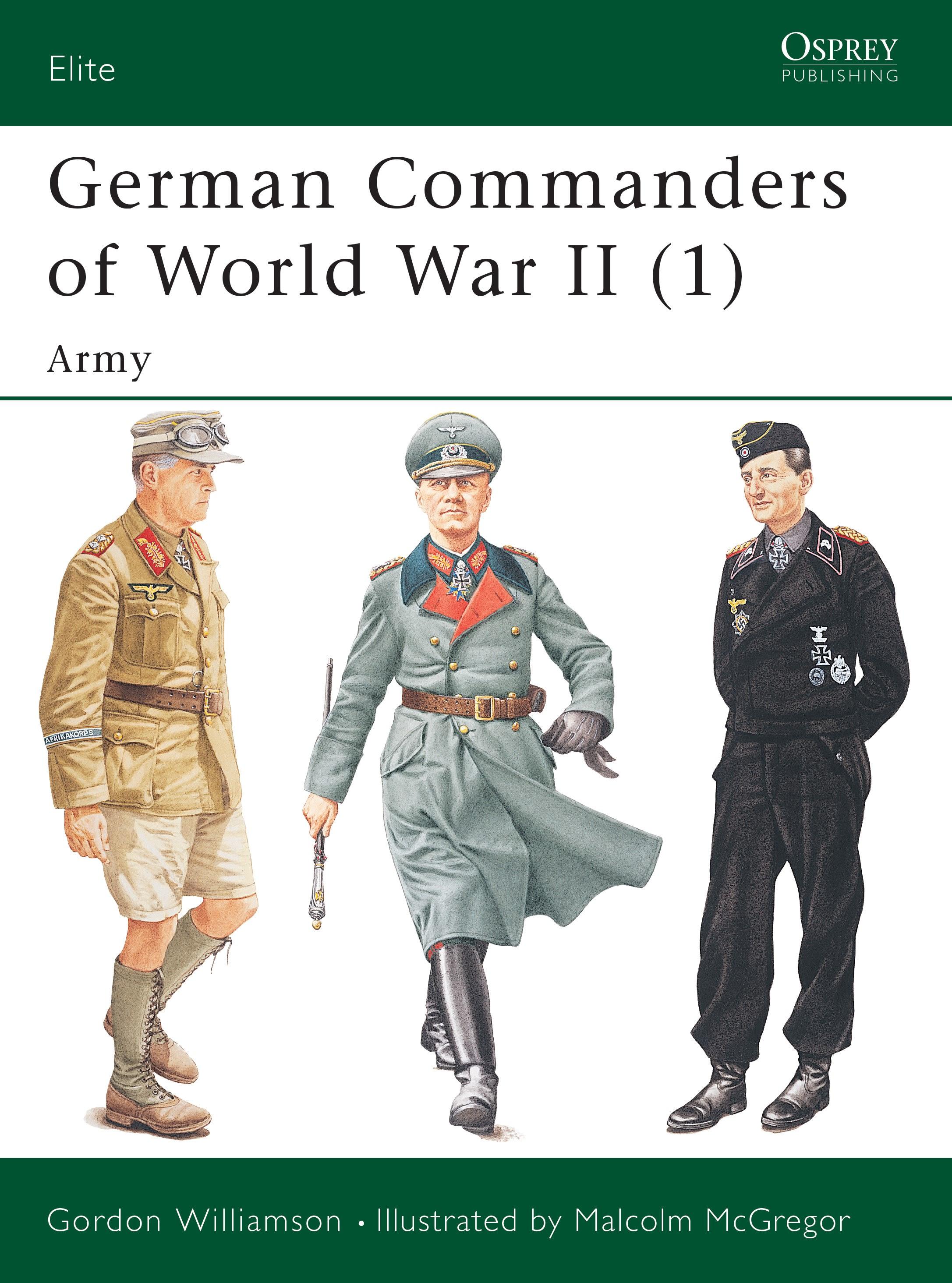Vorderes Coverbild German Commanders of World War II (1)