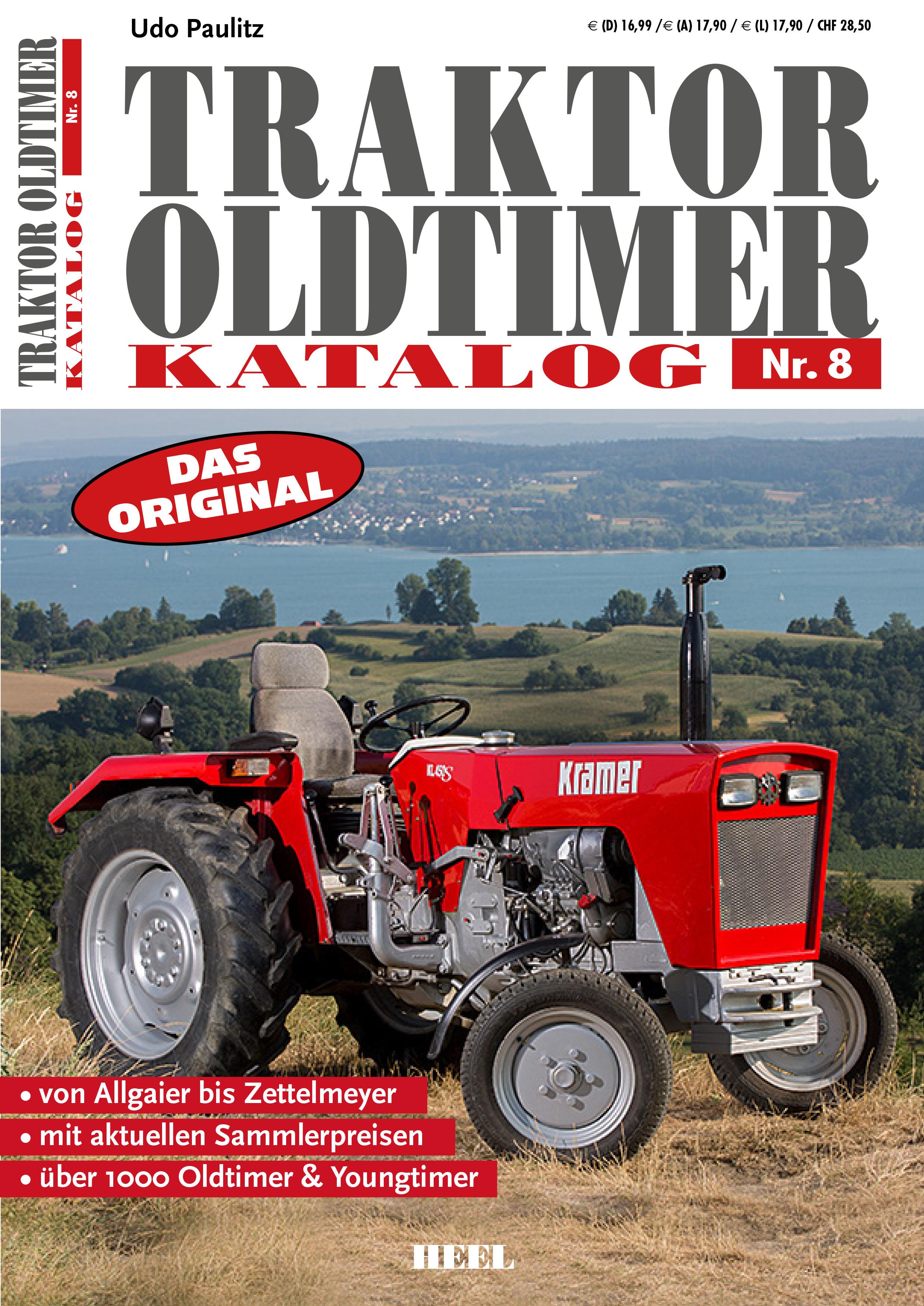 Vorderes Coverbild Traktor Oldtimer Katalog Nr. 8