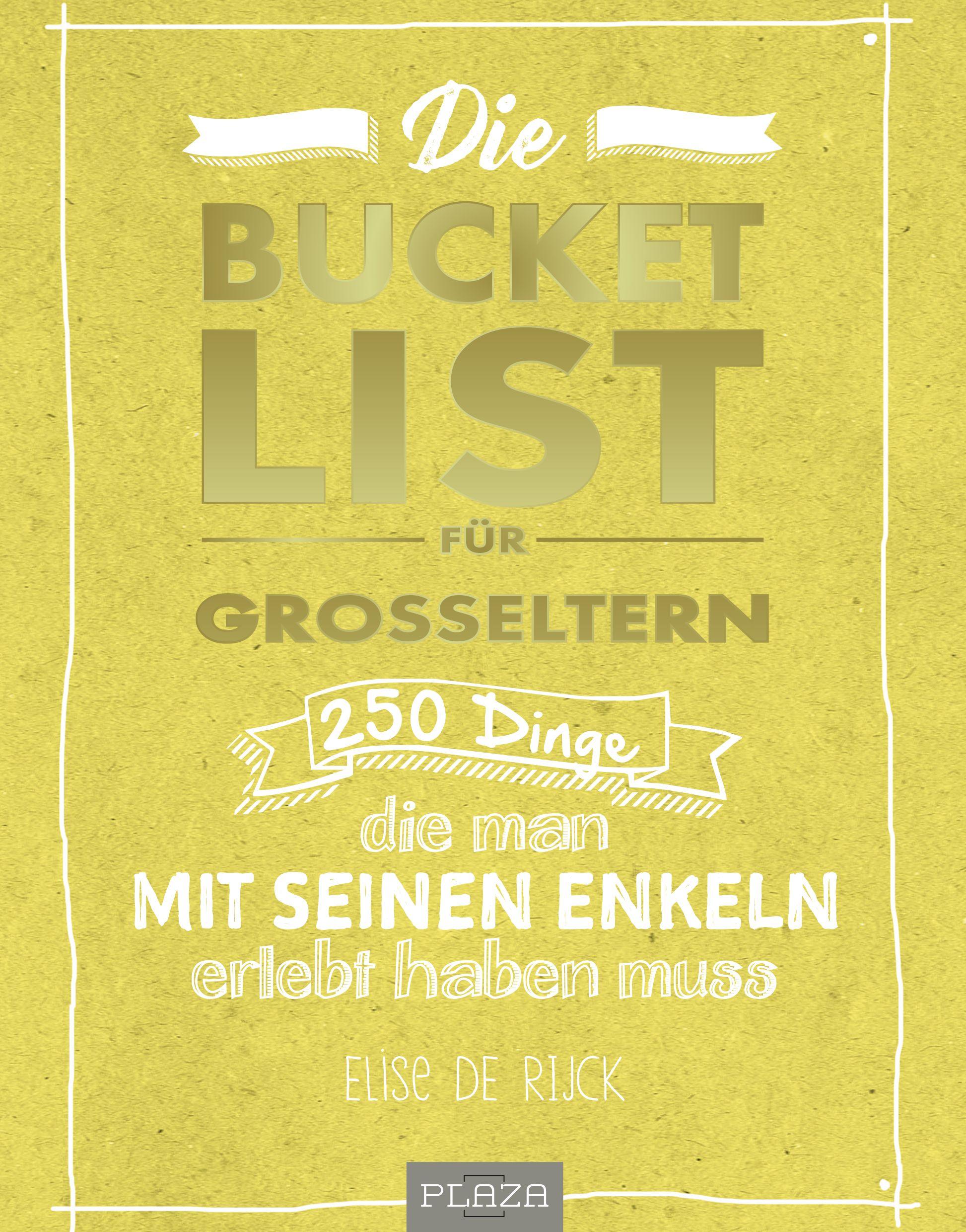 Vorderes Coverbild Die Bucket List für Großeltern