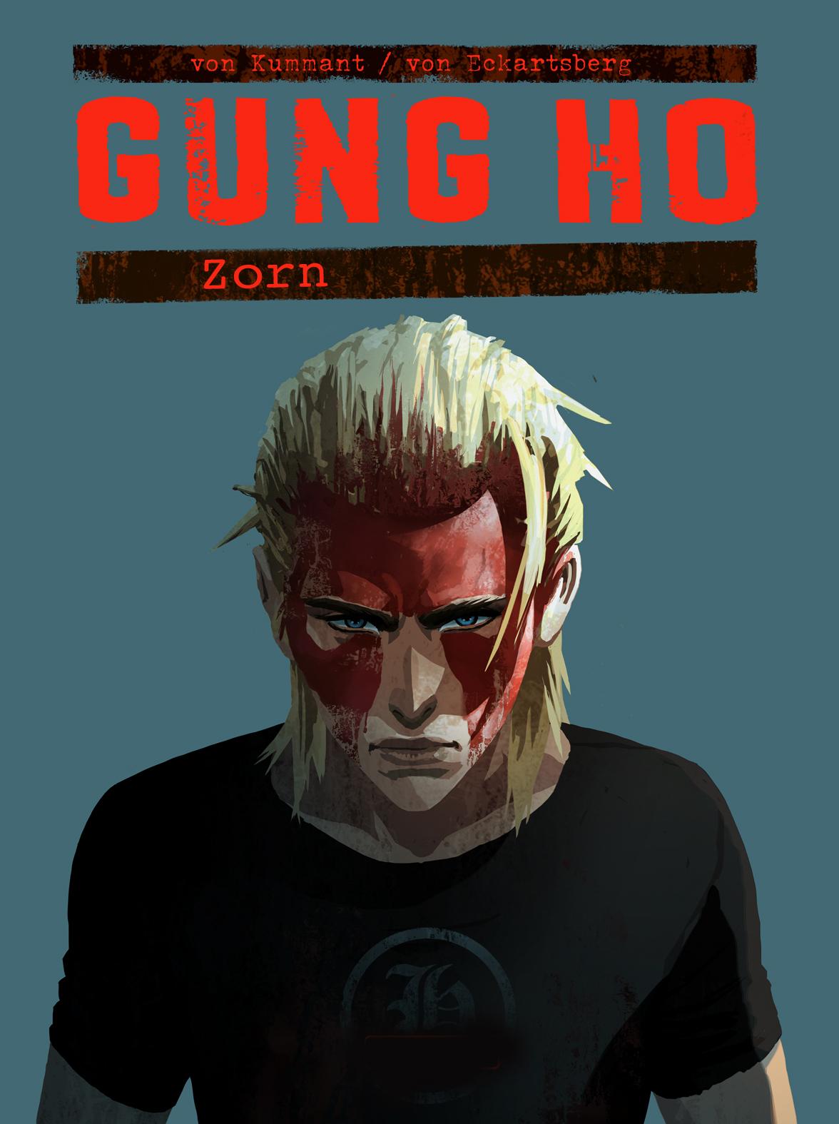 Vorderes Coverbild Gung Ho Comicband 4