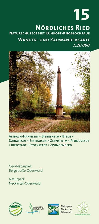 Vorderes Coverbild Nördliches Ried - Naturschutzgebiet Kühkopf-Knoblochsaue 1:20.000