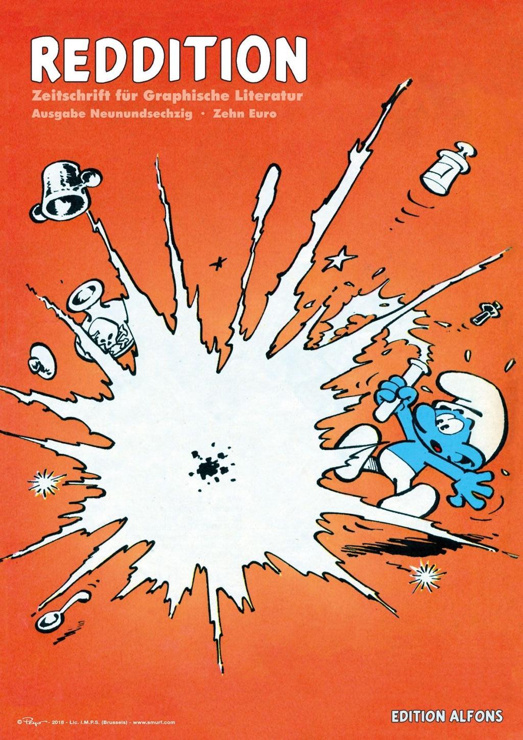 Vorderes Coverbild Reddition - Zeitschrift für Graphische Literatur 69: Dossier Peyo und »Die Schlümpfe«