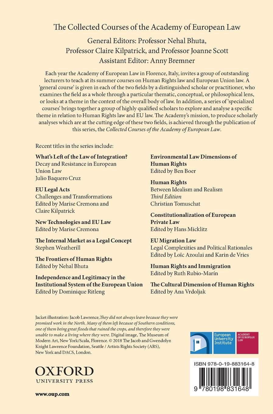 Rückseitencover EU Administrative Law 3e Ccael C