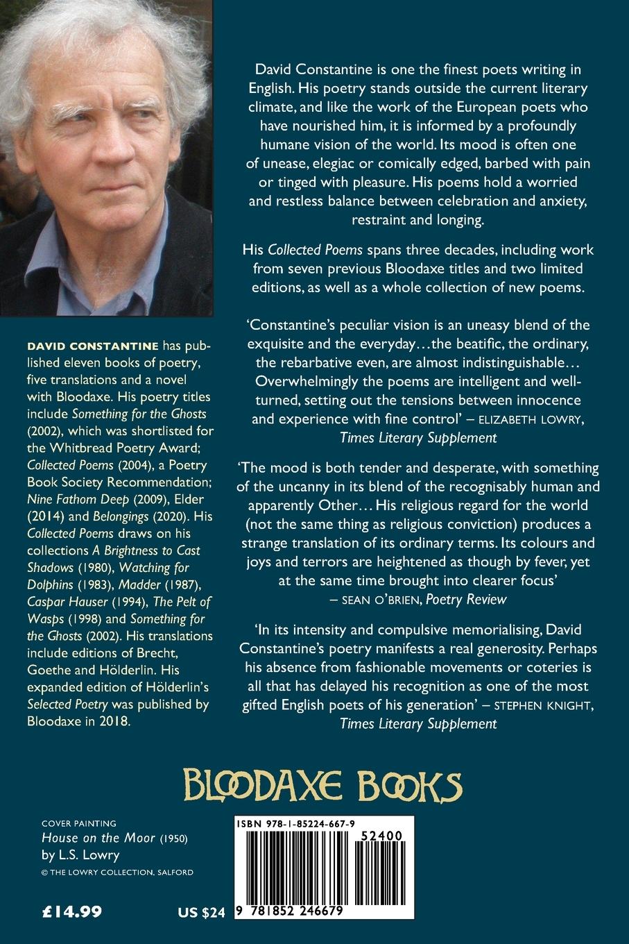 Rückseitencover Collected Poems