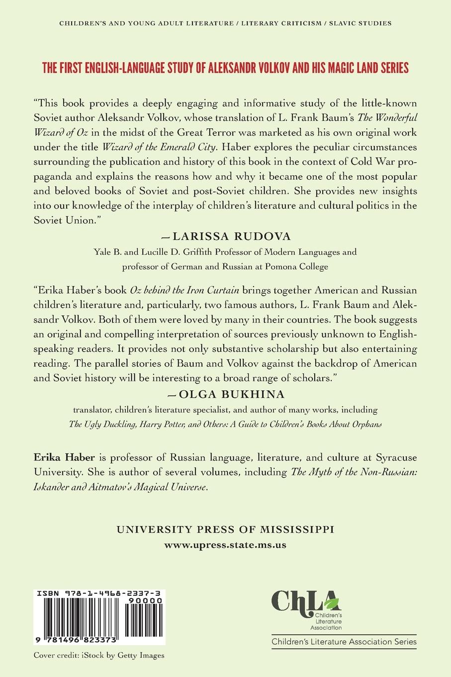 Rückseitencover Oz Behind the Iron Curtain