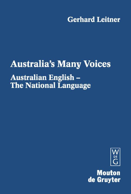 Vorderes Coverbild Australian English - The National Language
