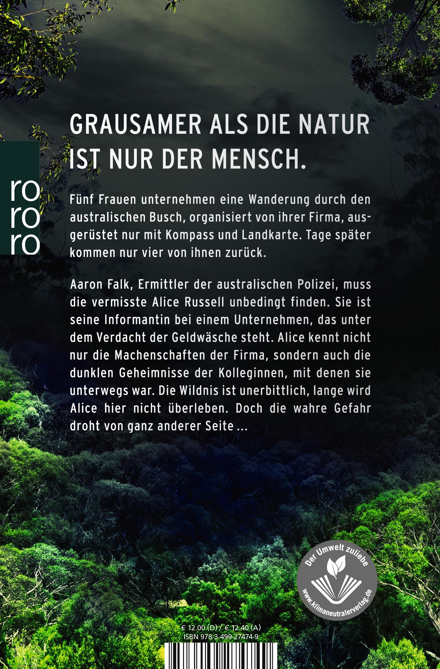 Rückseitencover Ins Dunkel