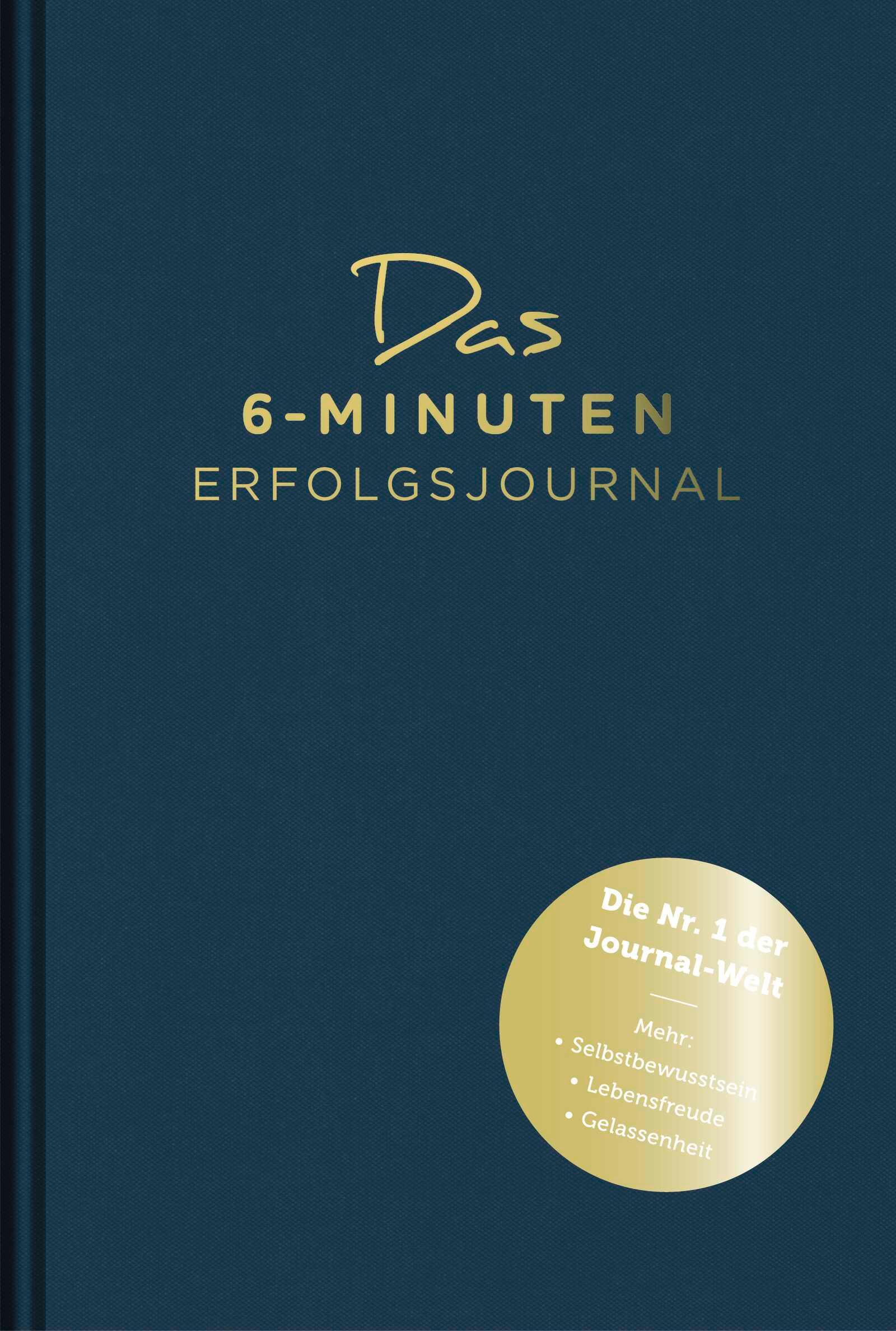 Vorderes Coverbild Das 6-Minuten-Erfolgsjournal (malachit)