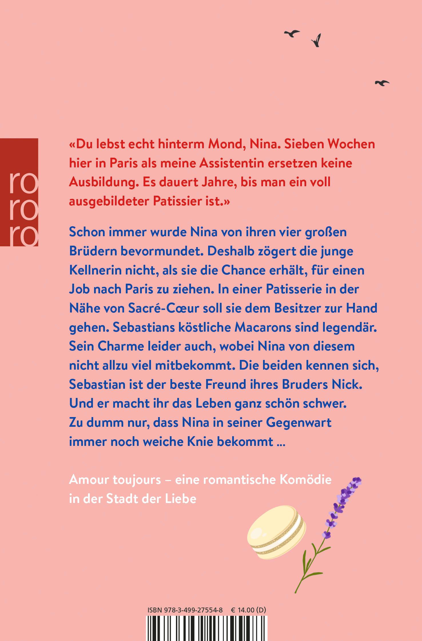 Rückseitencover Die kleine Patisserie in Paris