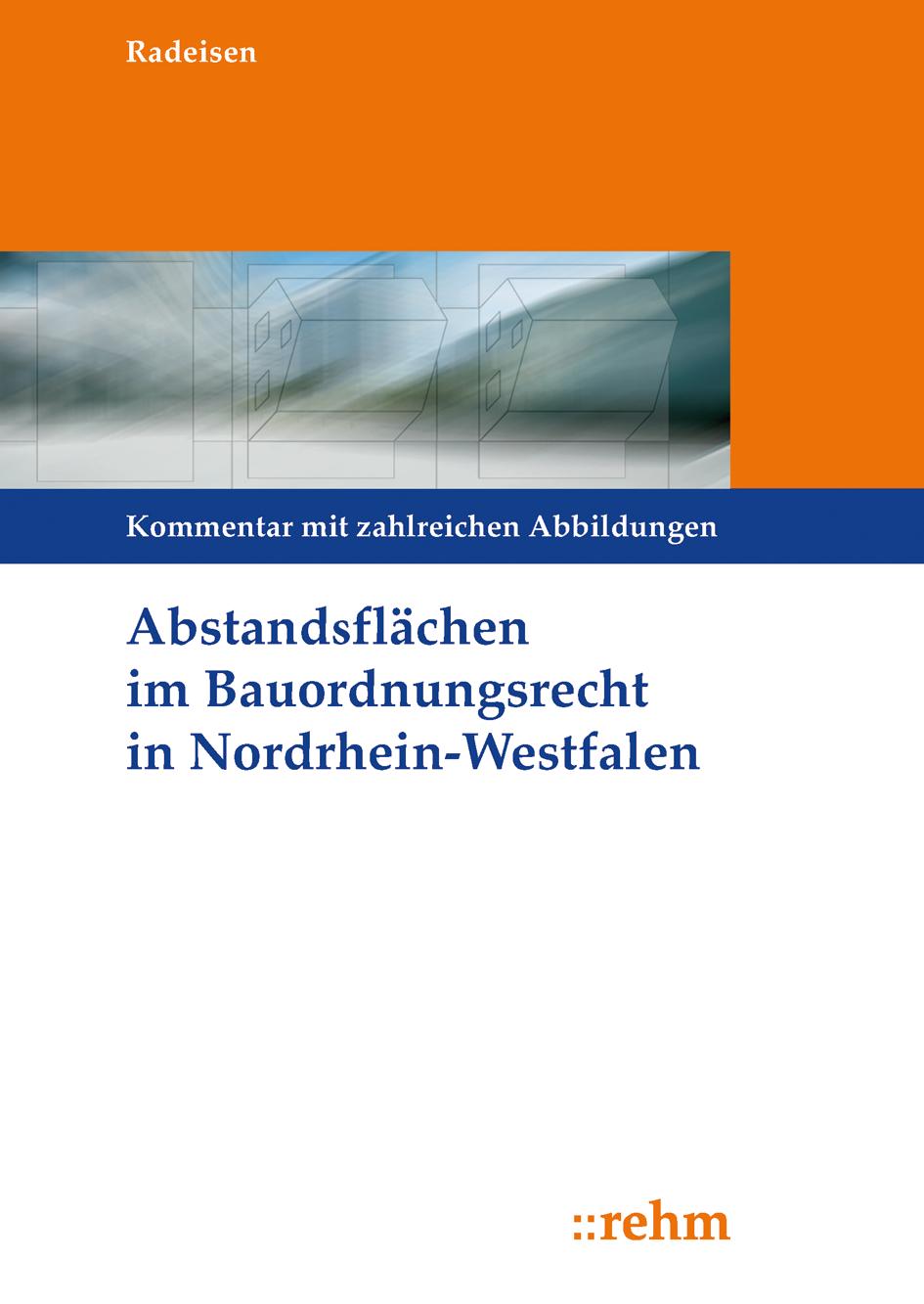 Vorderes Coverbild Abstandsflächen im Bauordnungsrecht Nordrhein-Westfalen