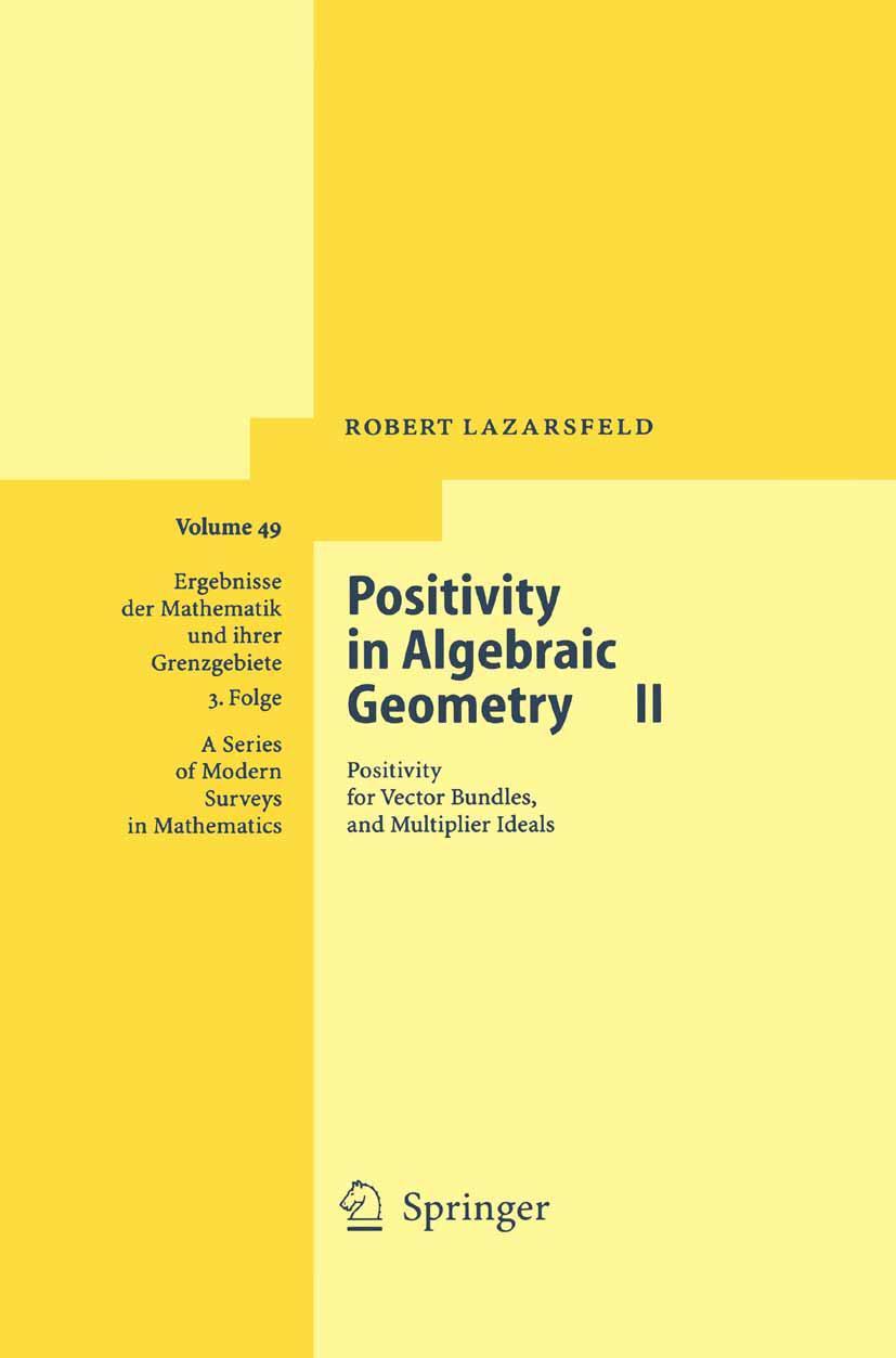 Vorderes Coverbild Positivity in Algebraic Geometry II