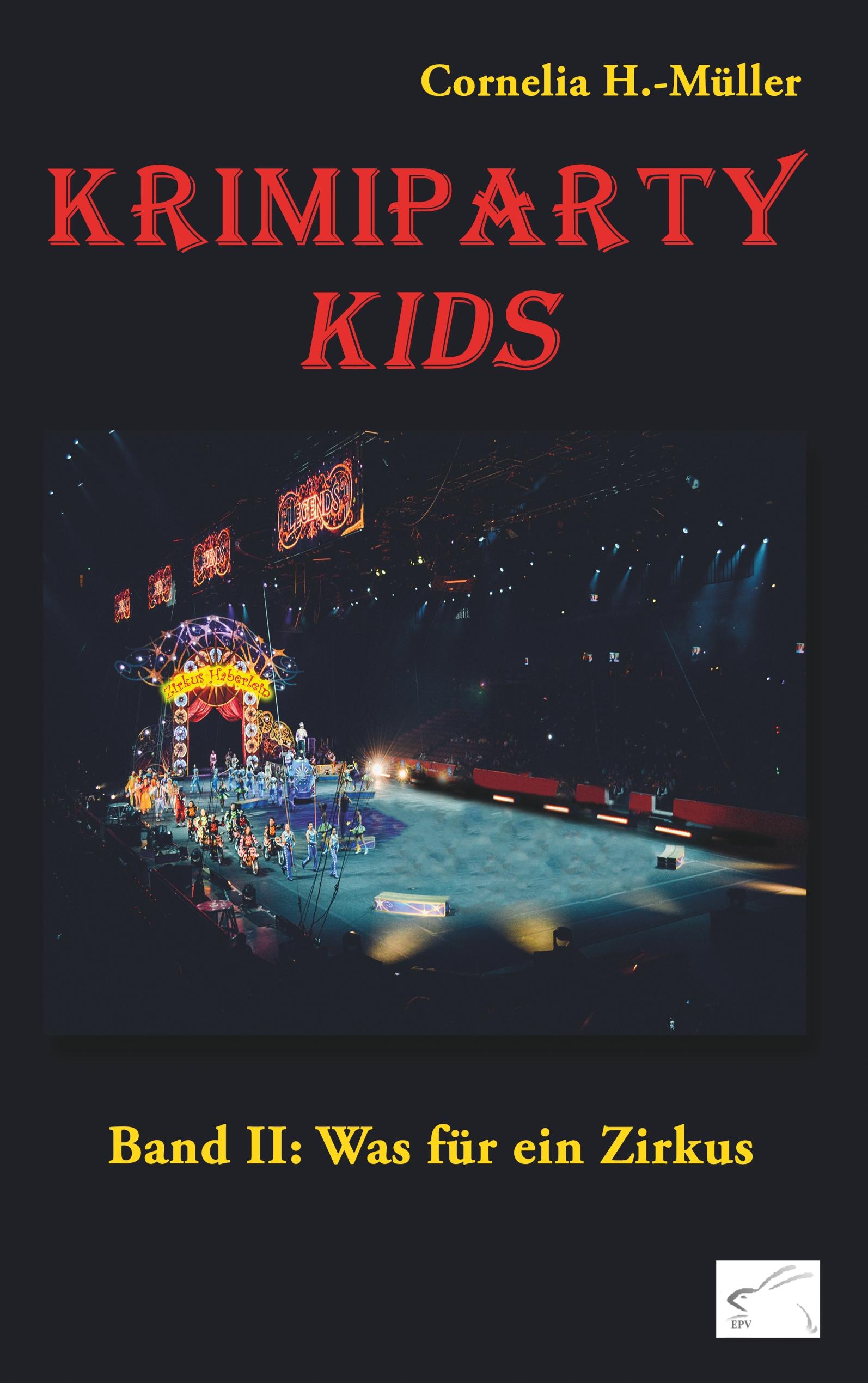 Vorderes Coverbild Krimiparty Kids: Was für ein Zirkus