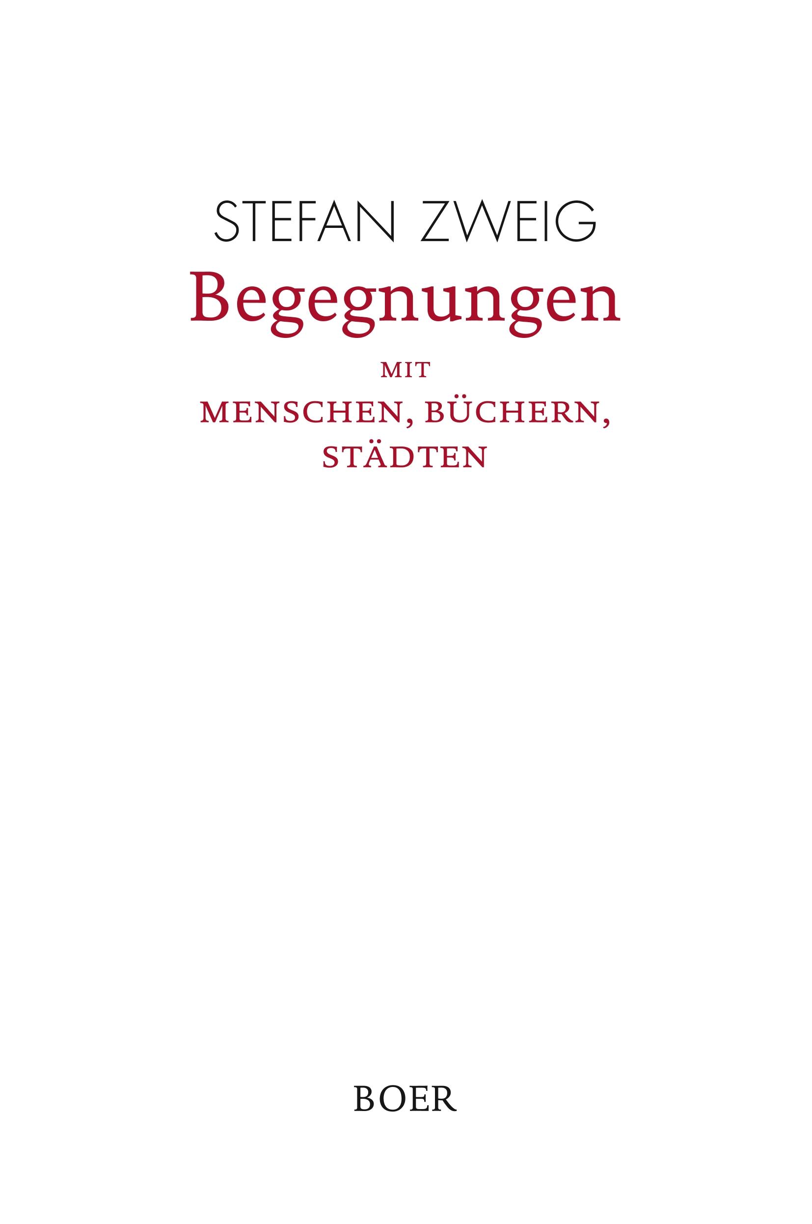Vorderes Coverbild Begegnungen mit Menschen, Büchern, Städten