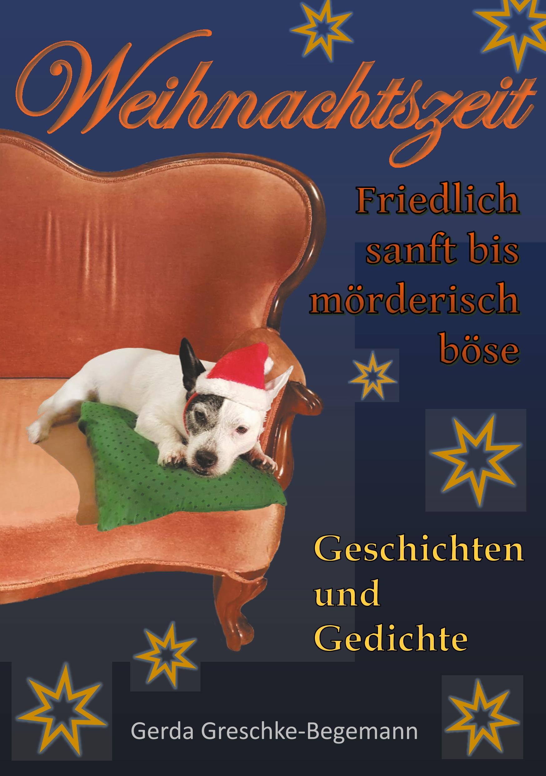 Vorderes Coverbild Weihnachtszeit friedlich sanft bis mörderisch böse