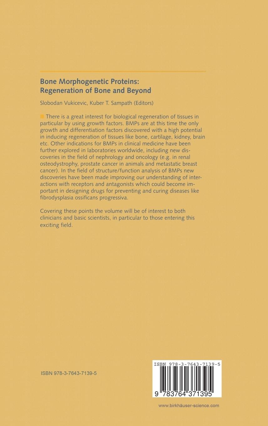 Rückseitencover Bone Morphogenetic Proteins: Regeneration of Bone and Beyond