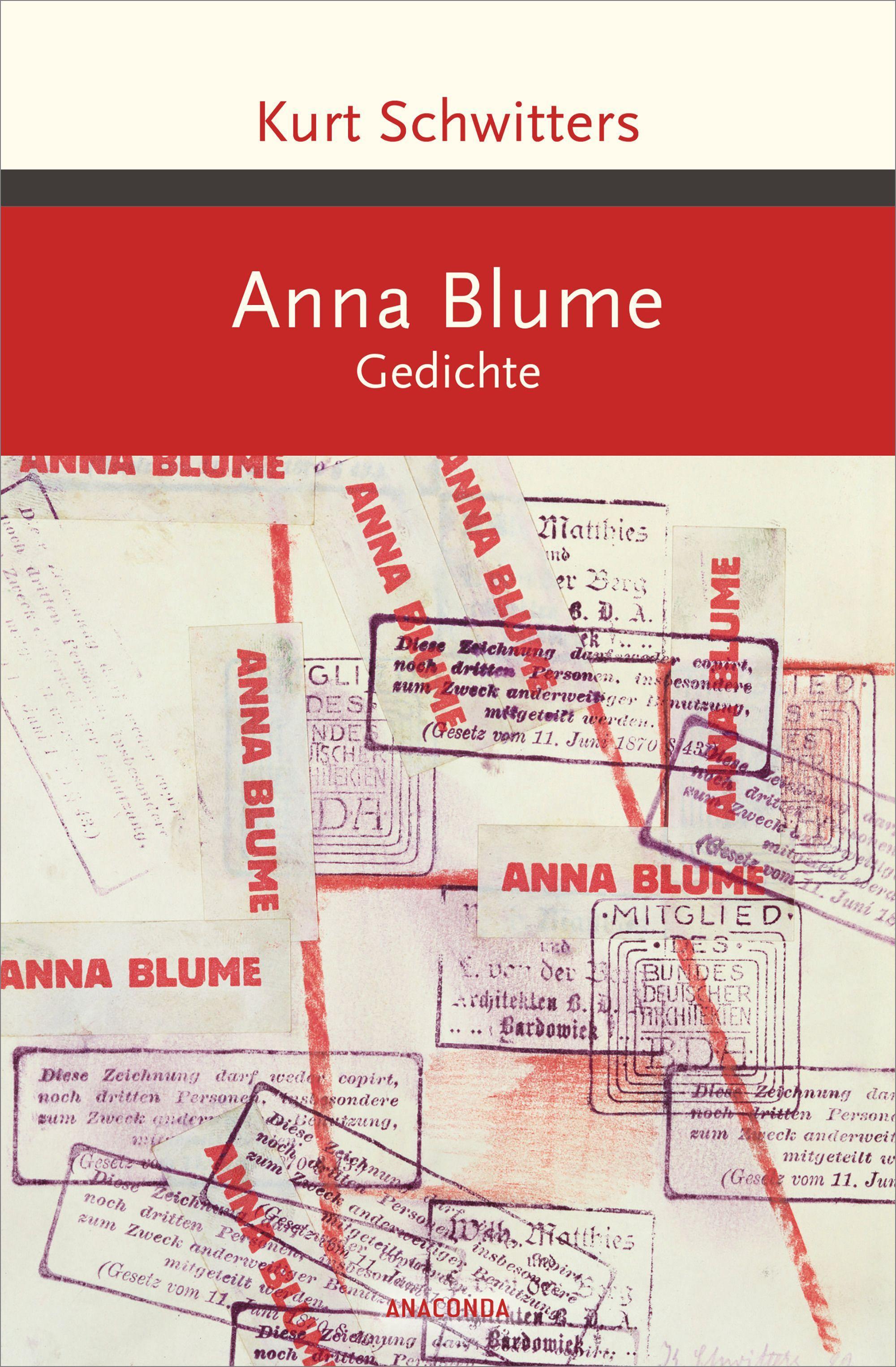 Vorderes Coverbild Anna Blume