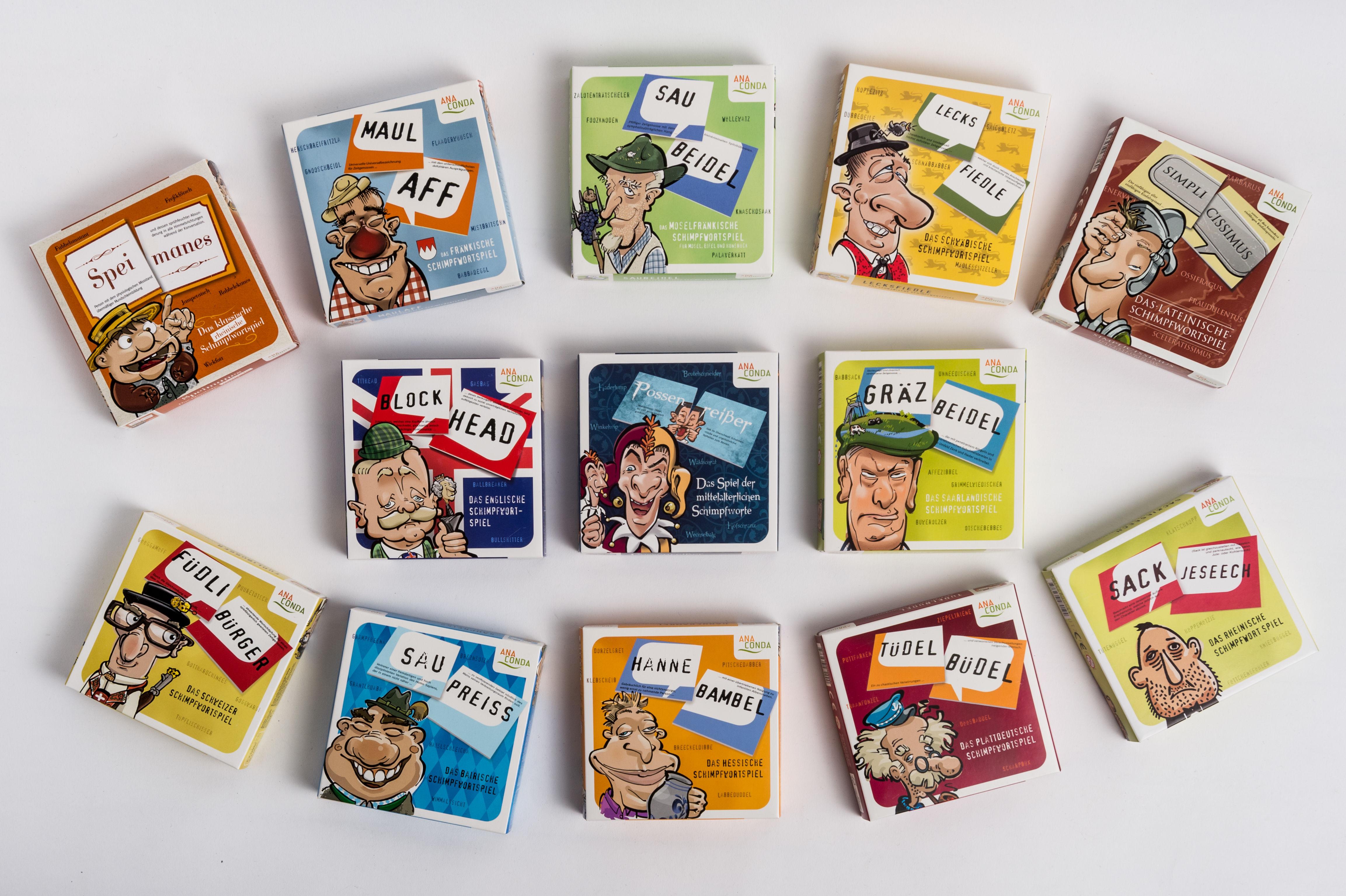 Beispielinhalt (Bild) Blockhead - Das englische Schimpfwortspiel