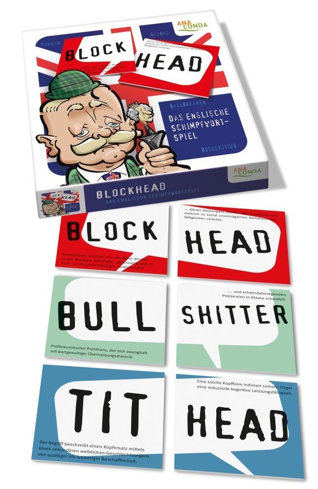 Beispielinhalt (Bild) Blockhead - Das englische Schimpfwortspiel
