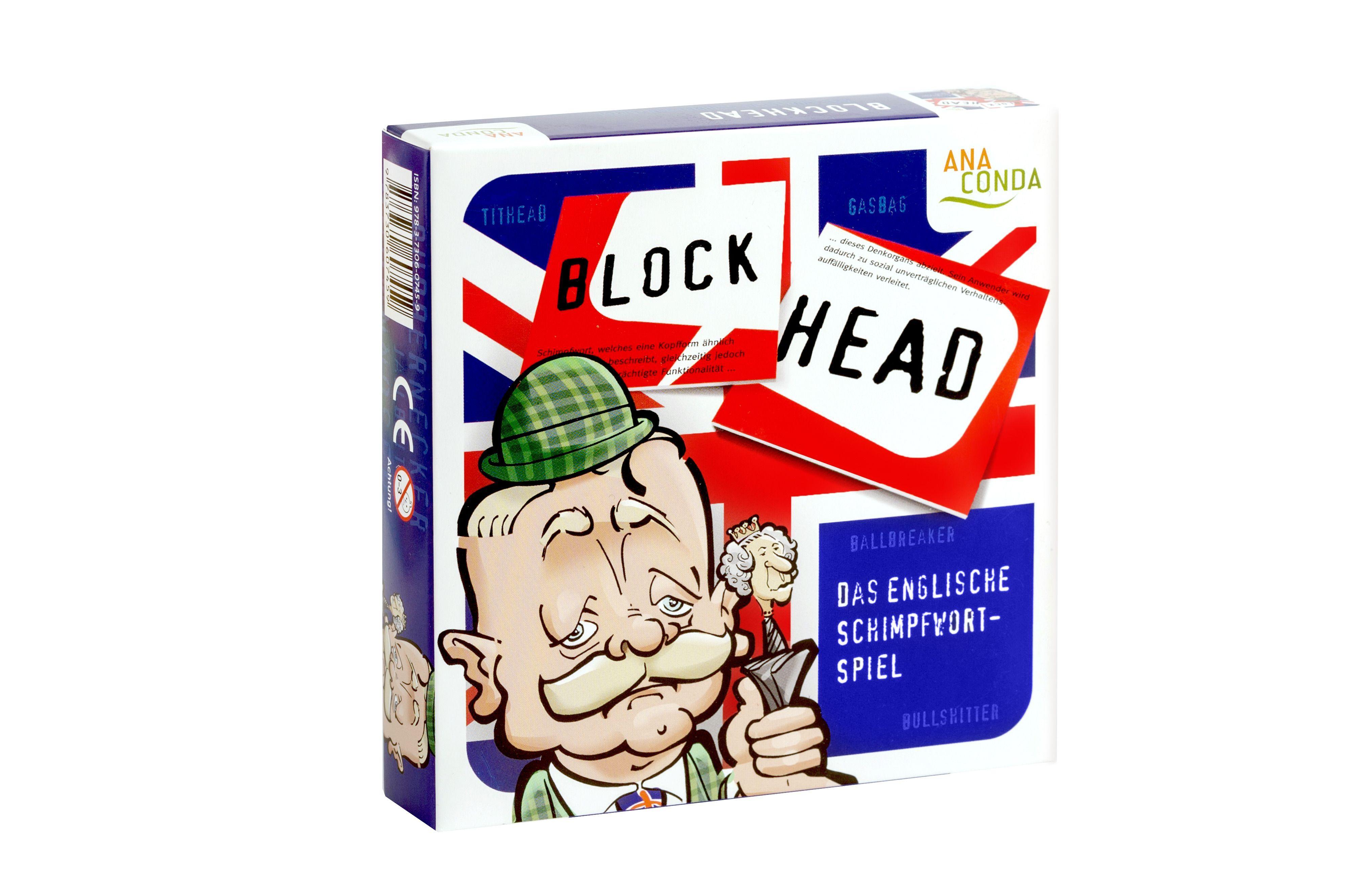 Vorderes Coverbild Blockhead - Das englische Schimpfwortspiel
