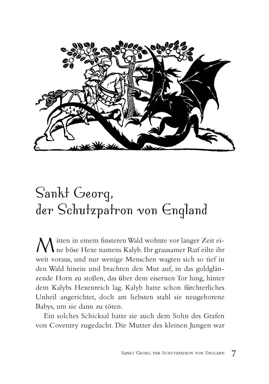 Beispielinhalt (Bild) Englische Märchen