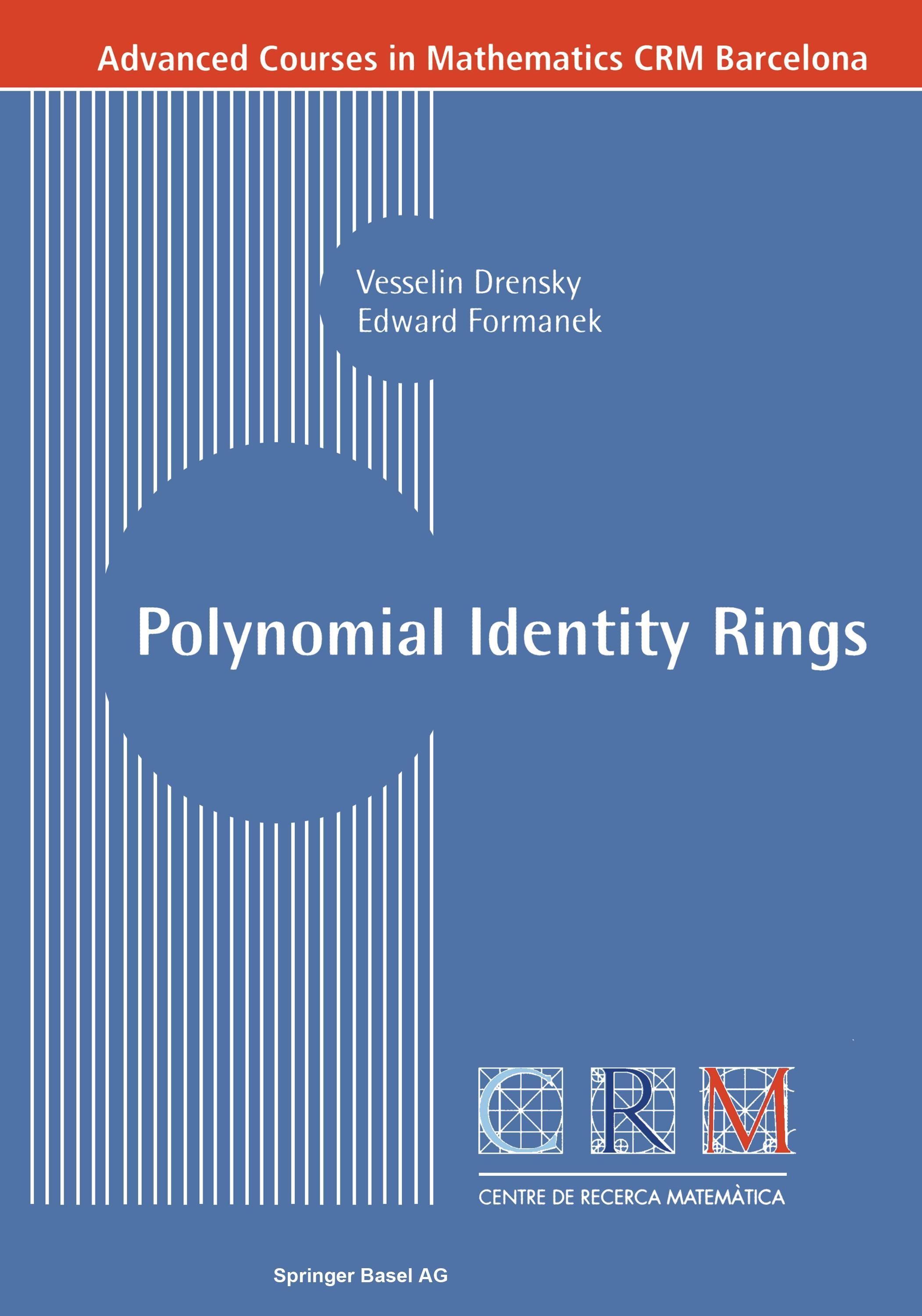 Vorderes Coverbild Polynomial Identity Rings