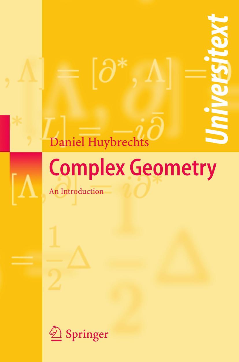 Vorderes Coverbild Complex Geometry - an Introduction