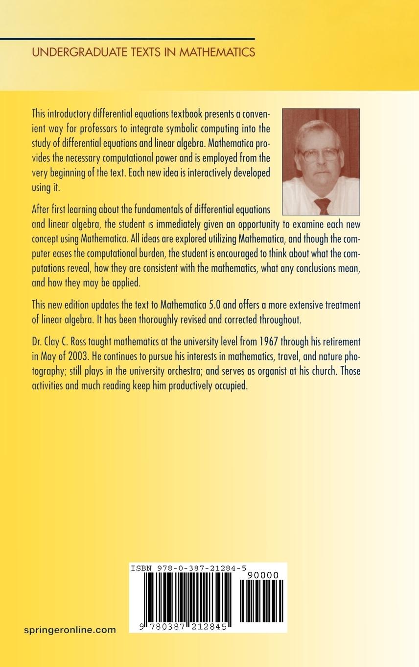 Rückseitencover Differential Equations