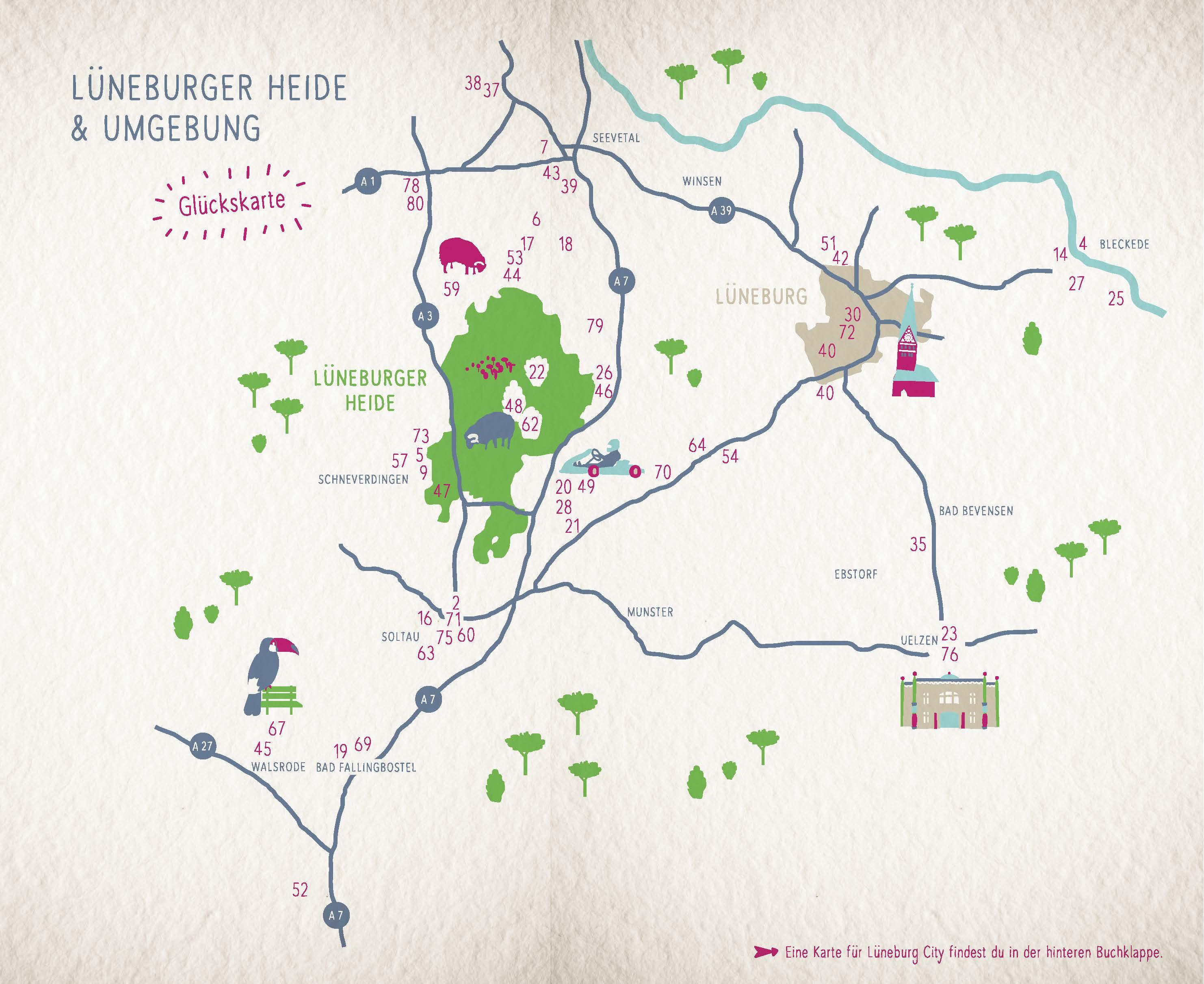 Beispielinhalt (Bild) Glücksorte in Lüneburg und der Lüneburger Heide