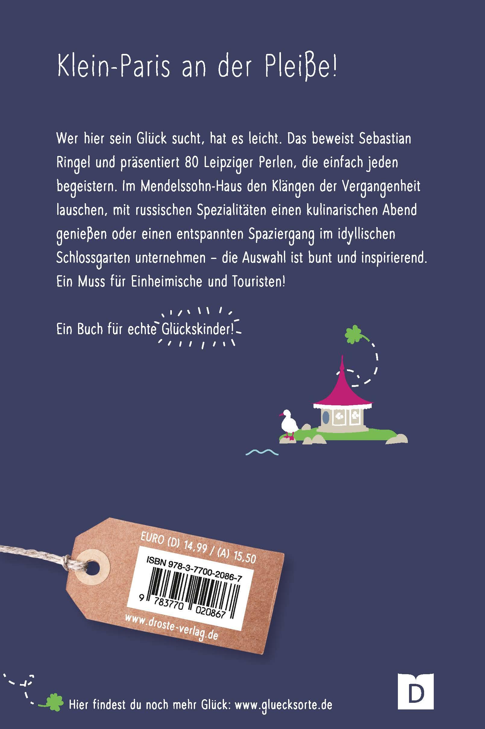 Rückseitencover Glücksorte in Leipzig