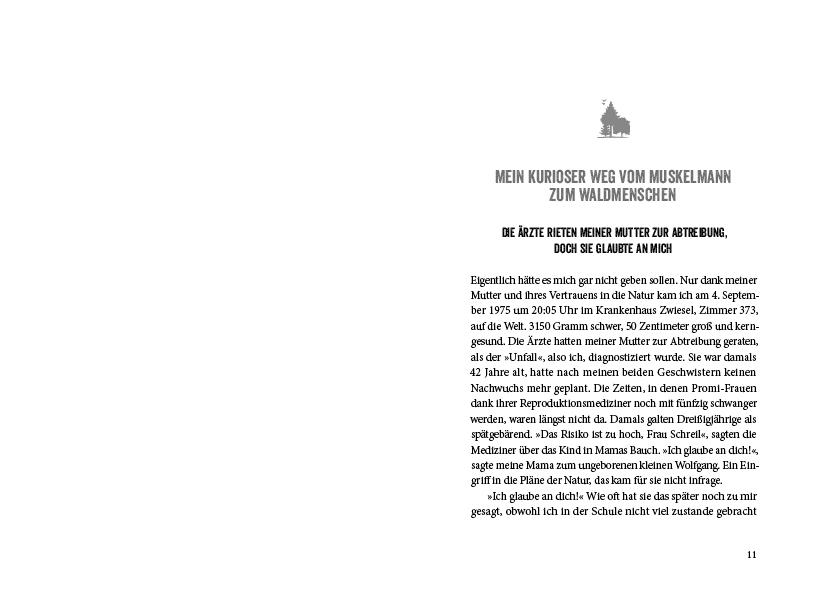 Beispielinhalt (Bild) Woid Woife: Mein Leben im Wald
