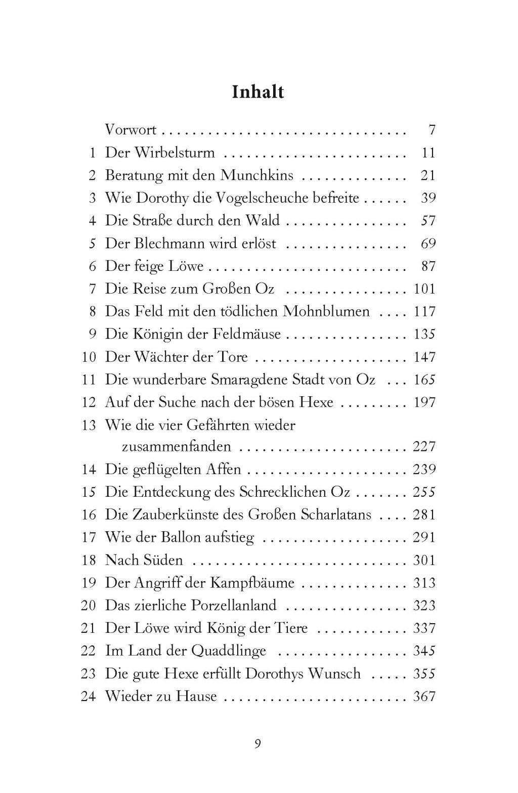 Beispielinhalt (Bild) Der Zauberer von Oz - The Wizard of Oz