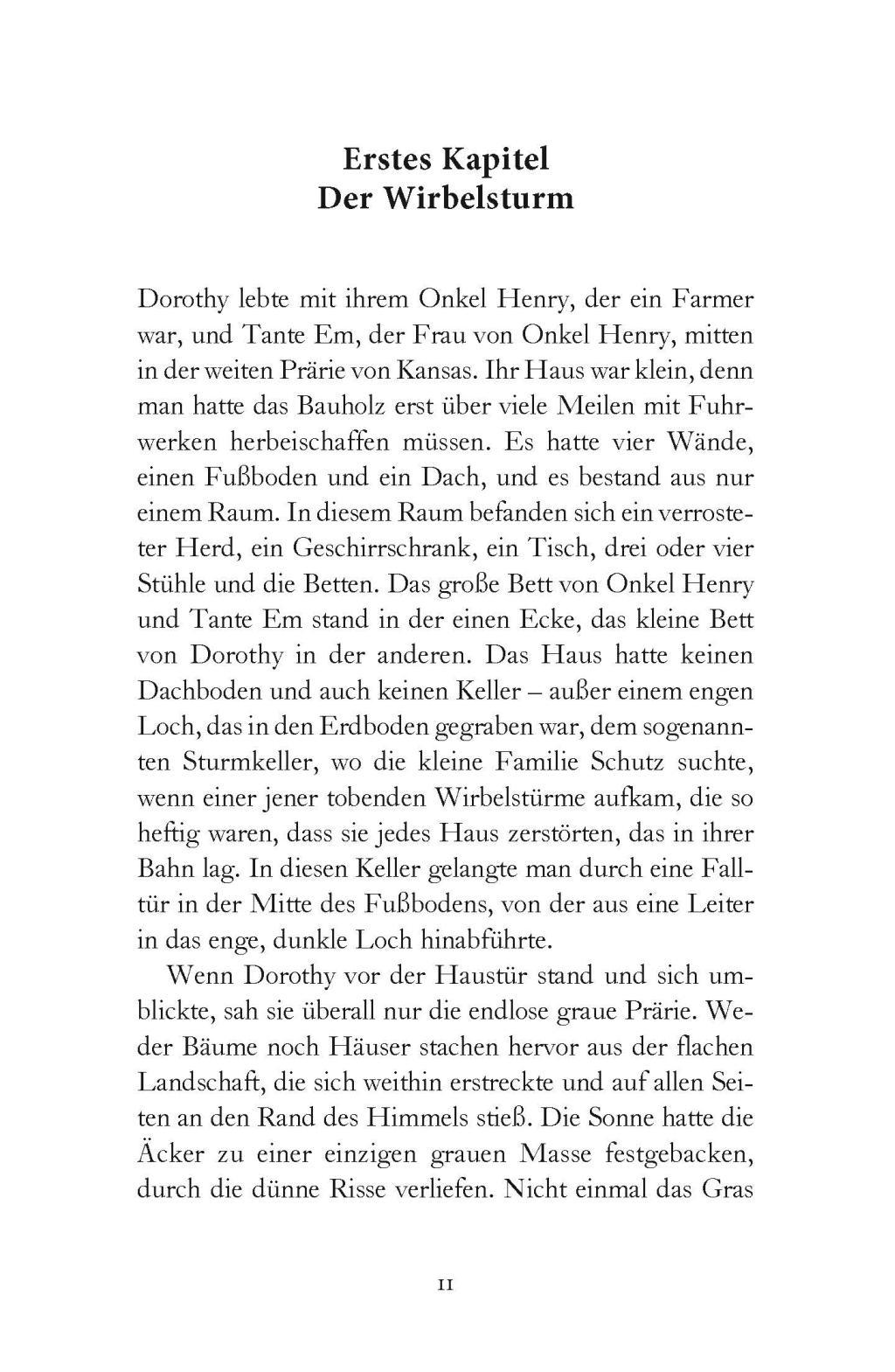 Beispielinhalt (Bild) Der Zauberer von Oz - The Wizard of Oz