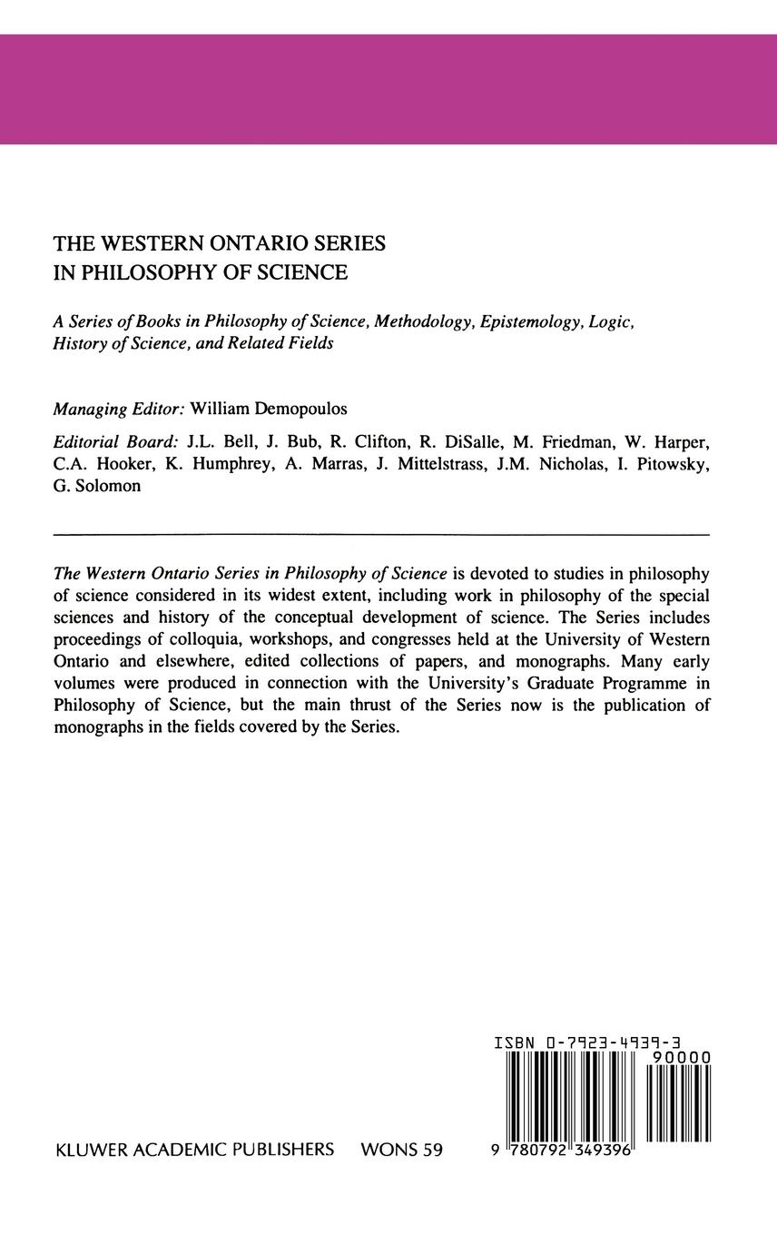 Rückseitencover Knowledge and Reality
