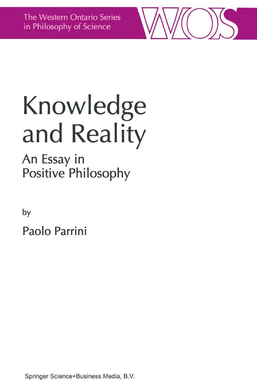 Vorderes Coverbild Knowledge and Reality