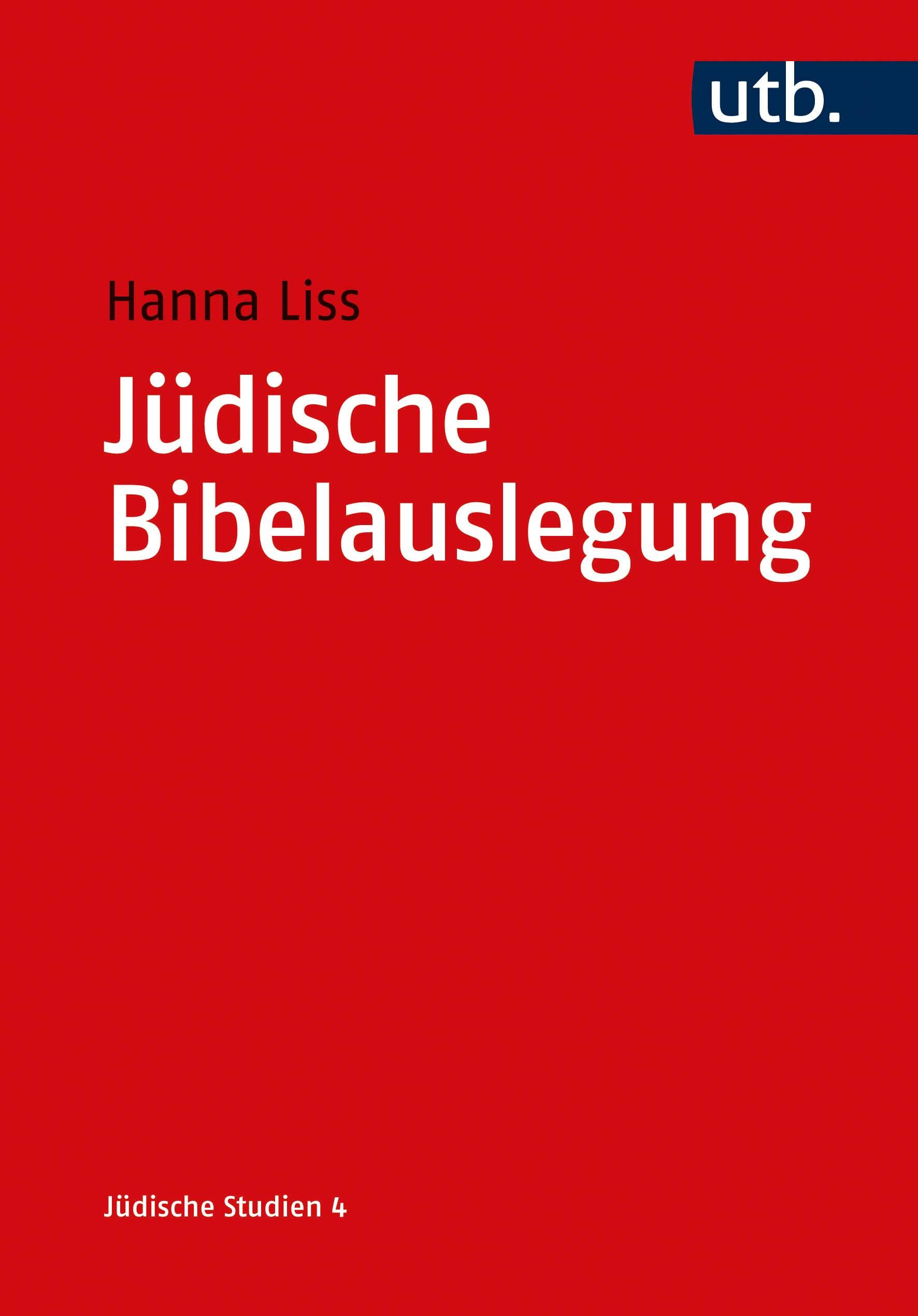 Vorderes Coverbild Jüdische Bibelauslegung