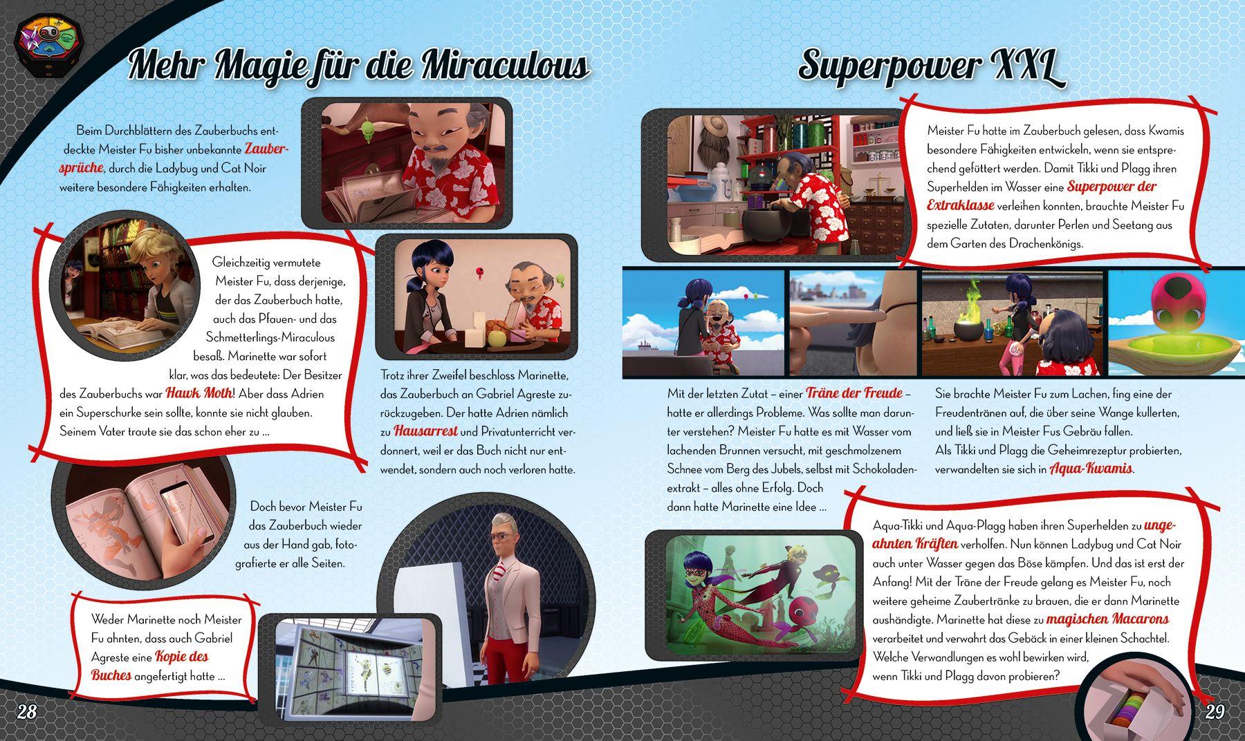 Beispielinhalt (Bild) Miraculous: Das geheime Buch der Miraculous
