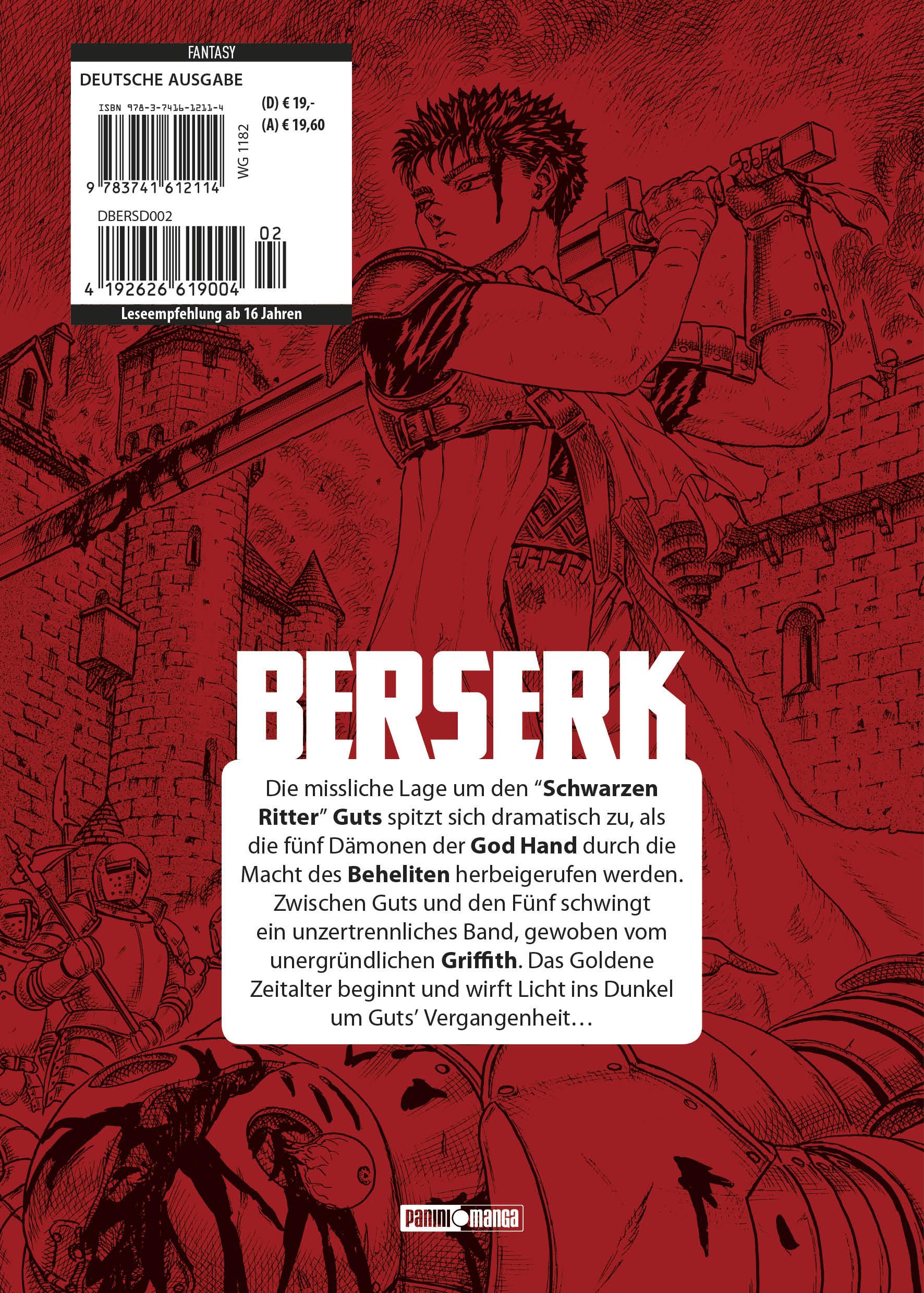 Rückseitencover Berserk: Ultimative Edition