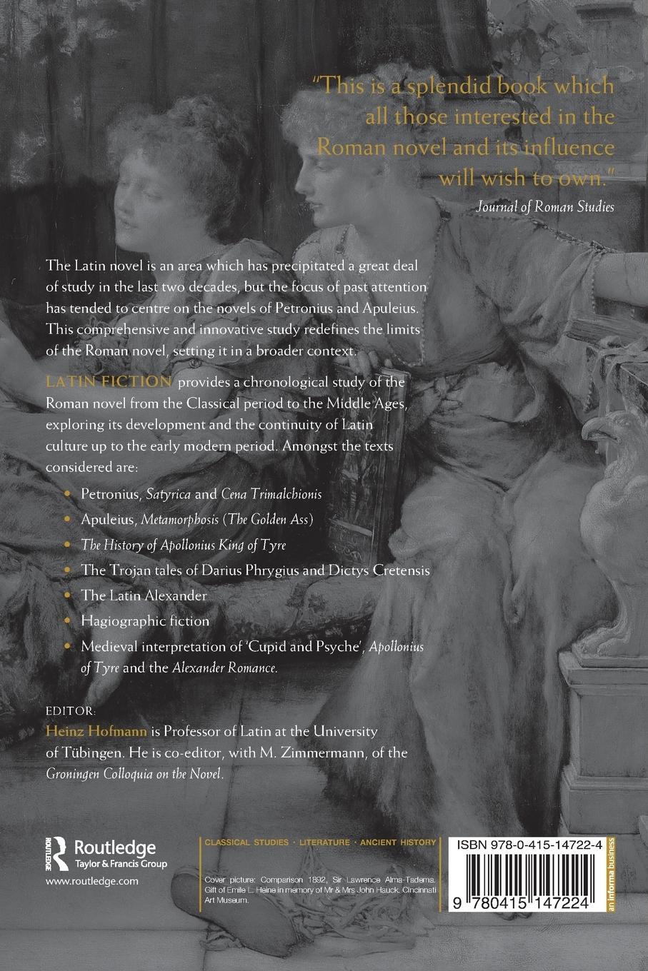 Rückseitencover Latin Fiction