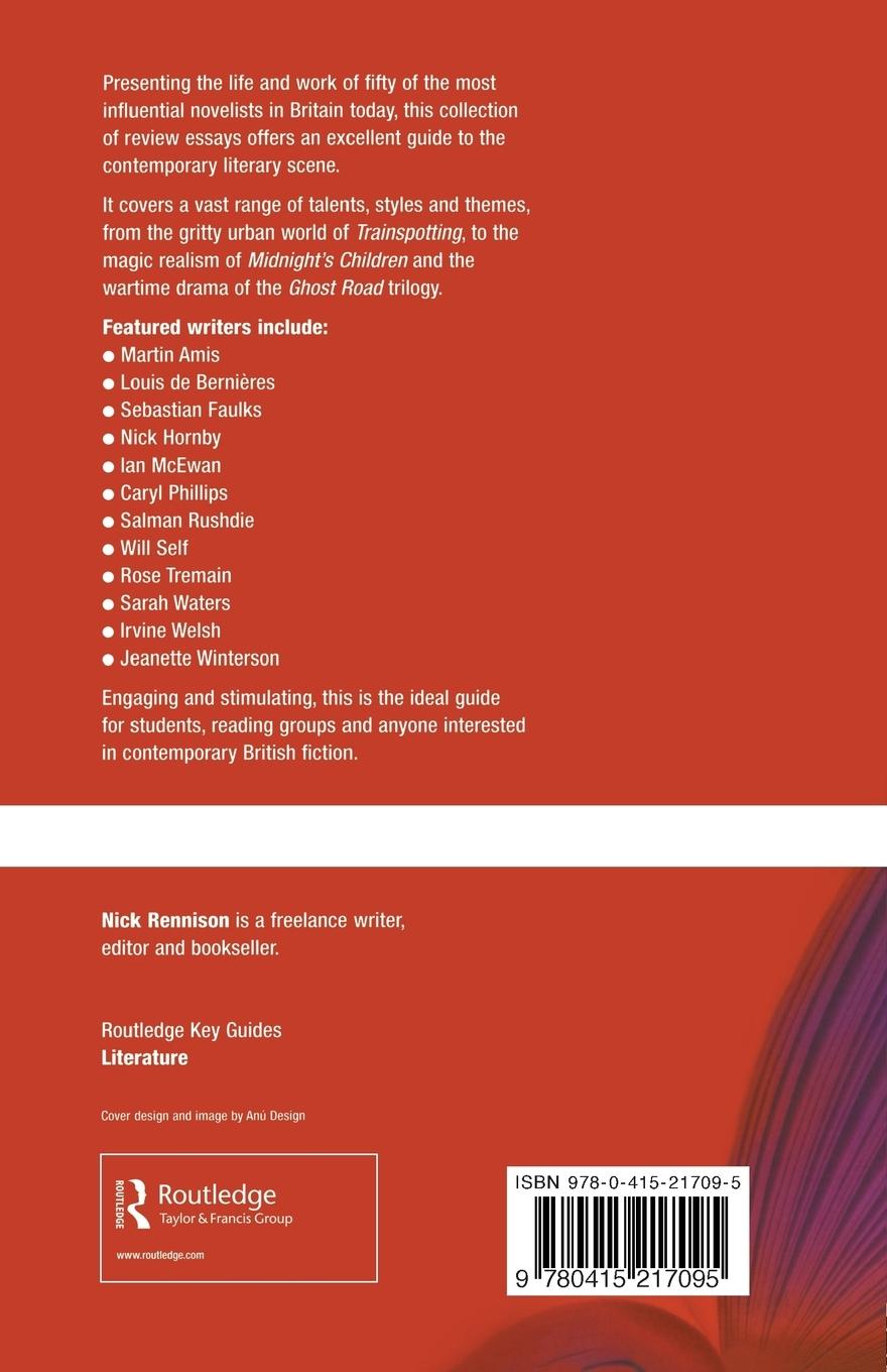 Rückseitencover Contemporary British Novelists