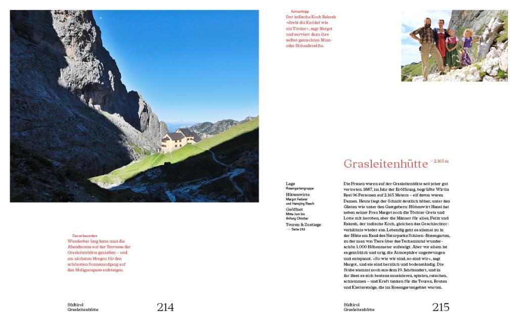 Beispielinhalt (Bild) Unsere schönsten Hütten